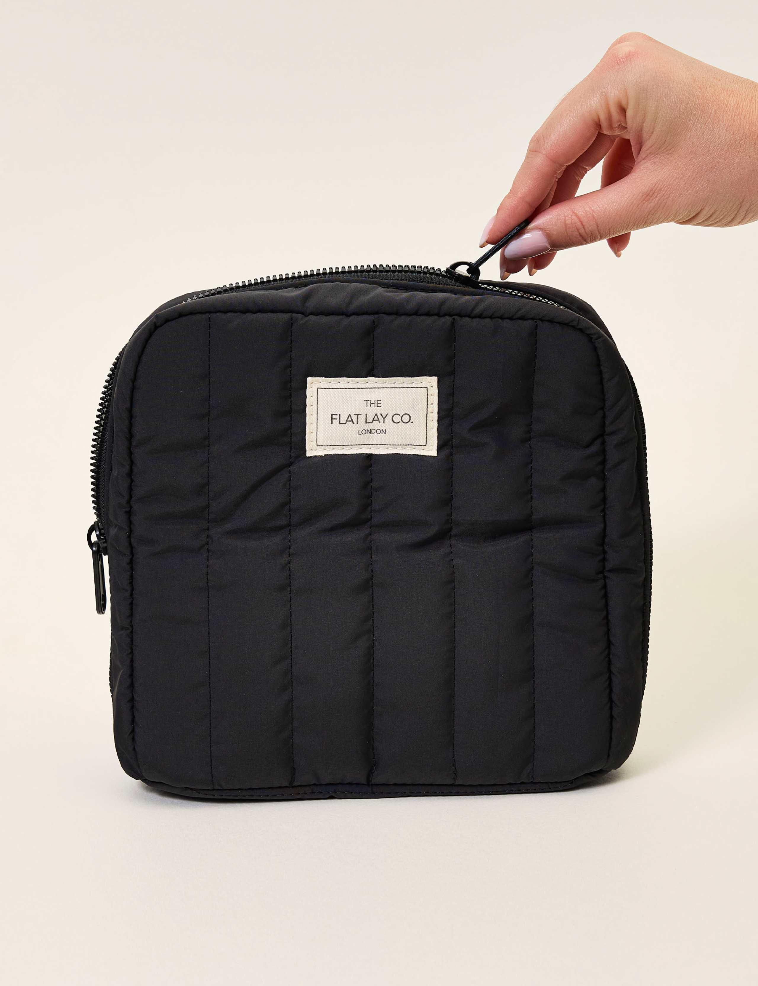 Flat Lay The Showcase Small Make Up Bag 9 of 10