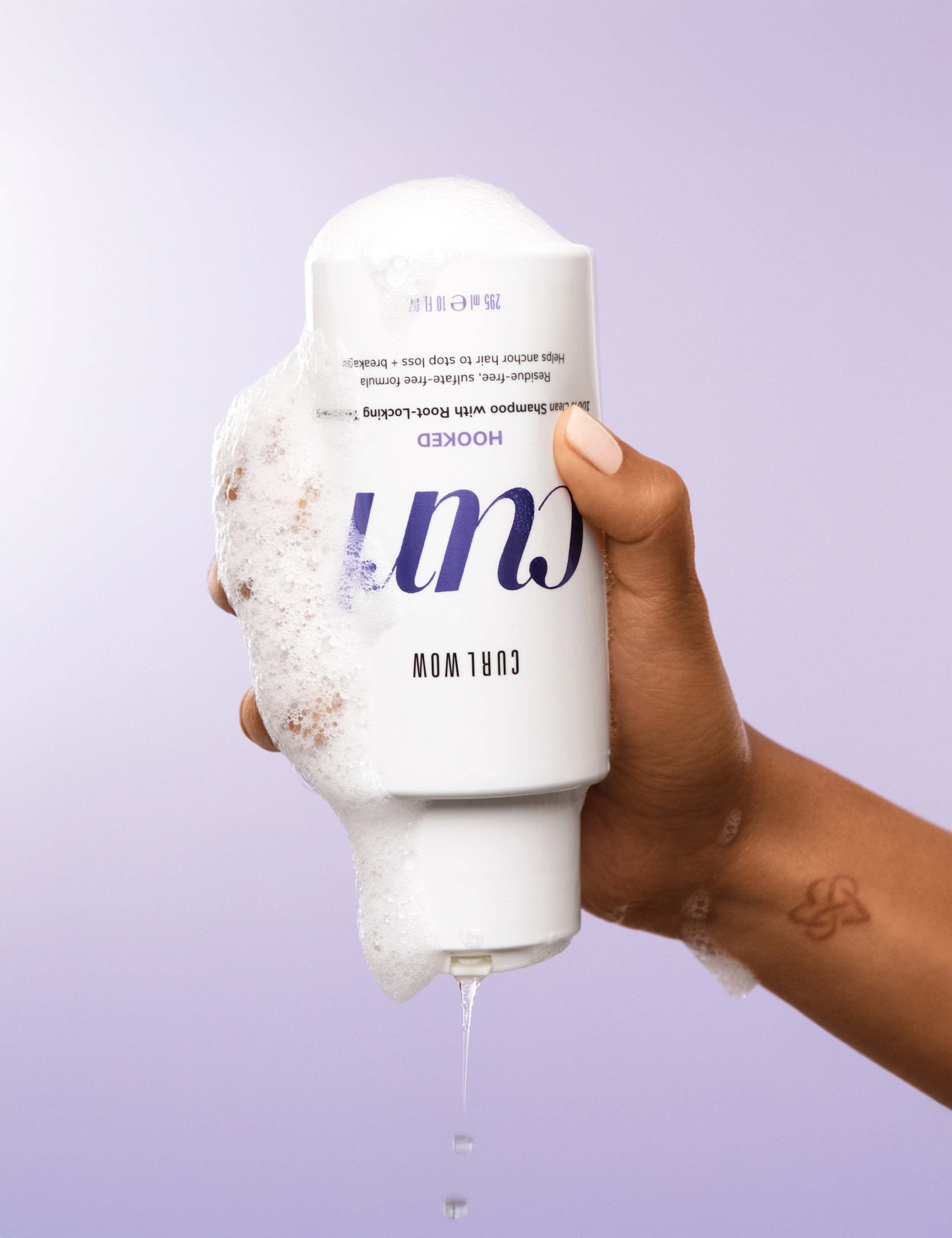 Hooked 100% Clean Shampoo with Root-Locking Technology 295ml 5 of 6