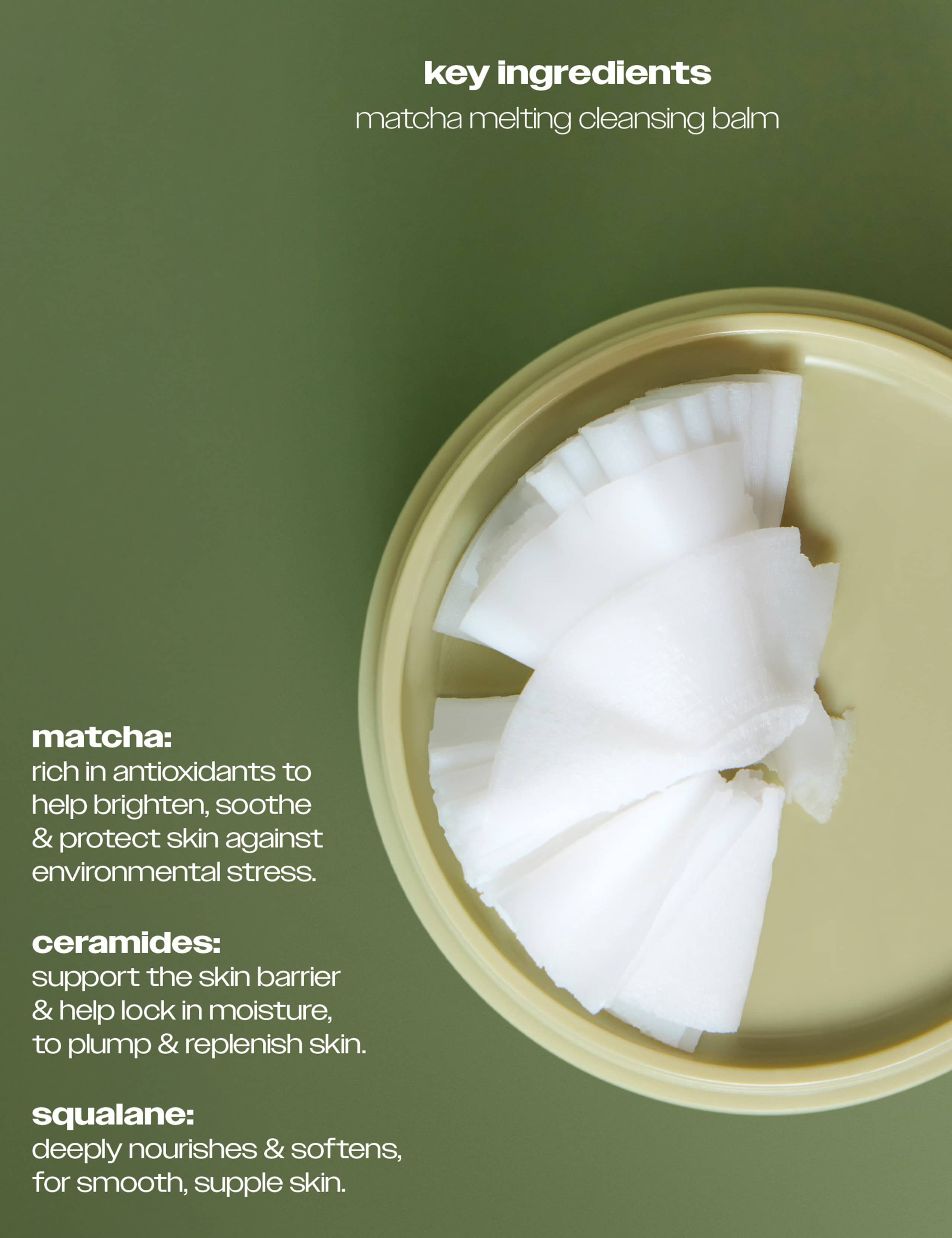 Underglow Matcha Melting Cleansing Balm  40g 4 of 9