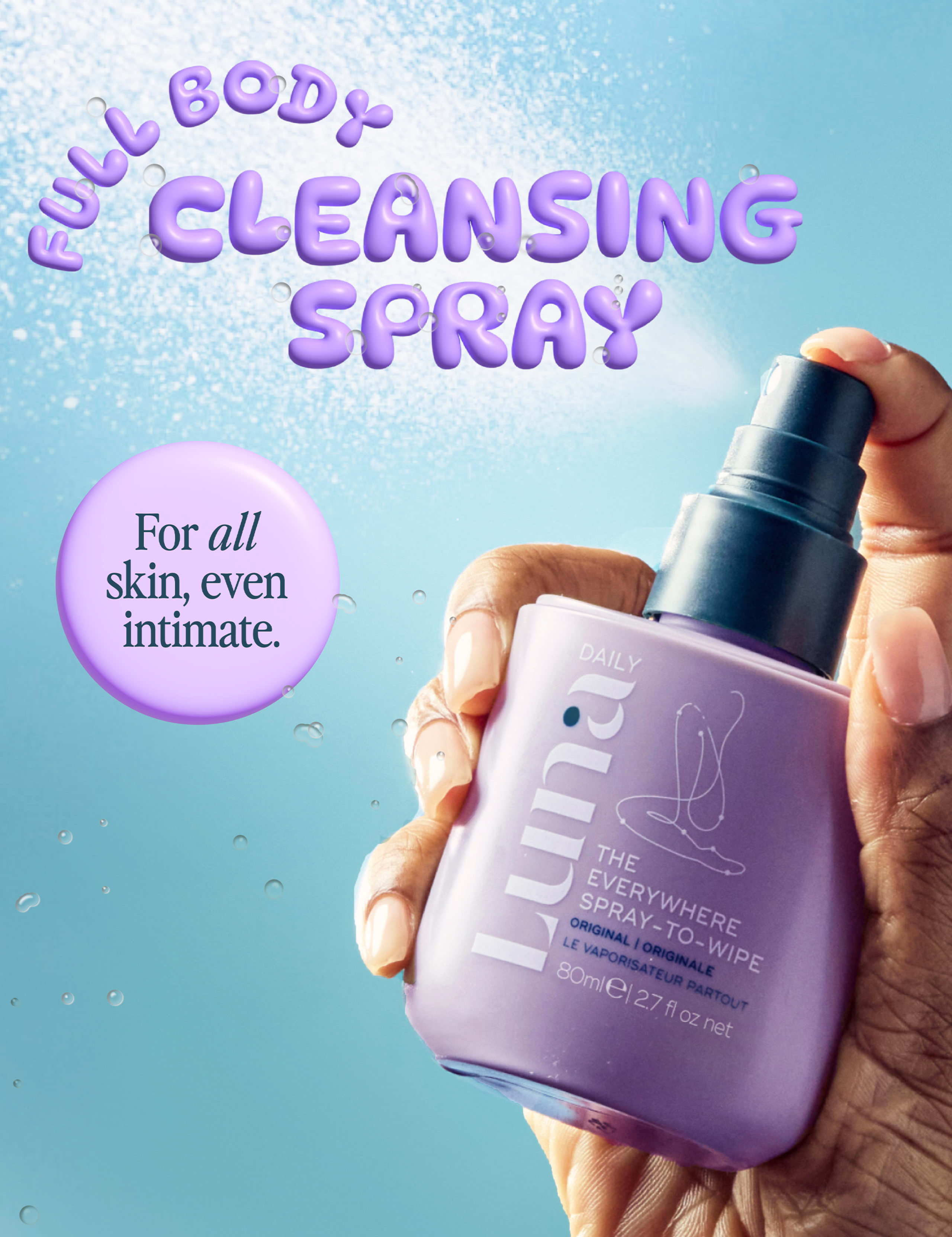 The Everywhere Spray-to-Wipe Original 80ml 2 of 6