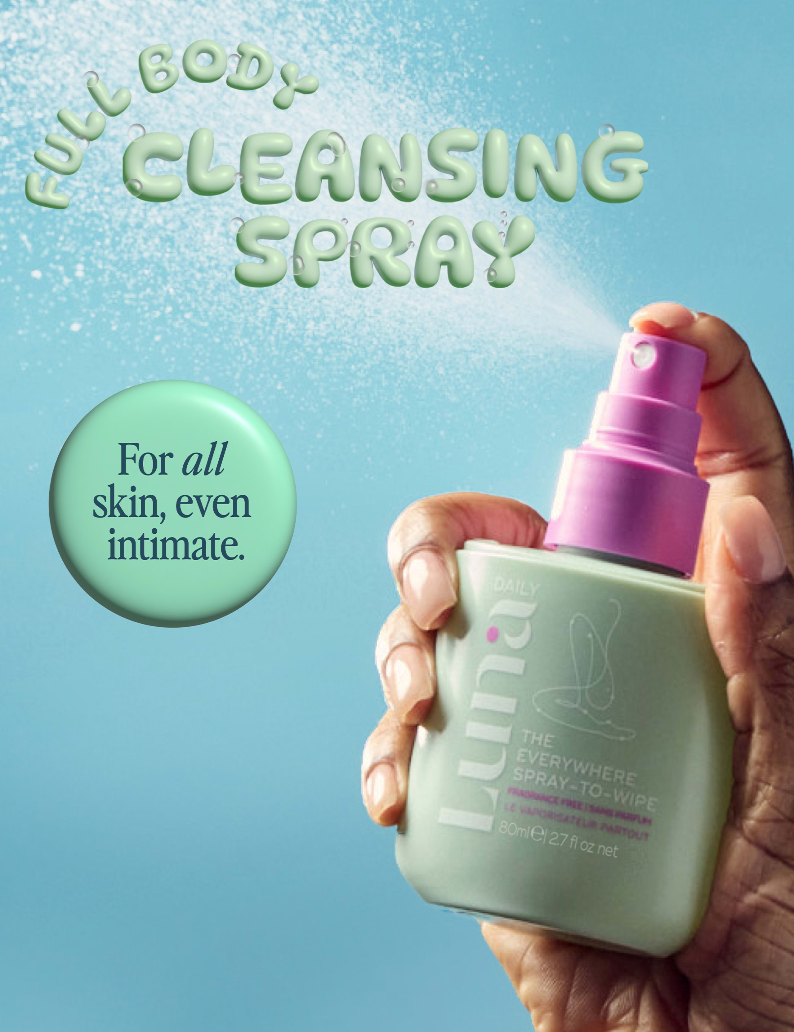 The Everywhere Spray-to-Wipe Frag Free 80ml 2 of 6