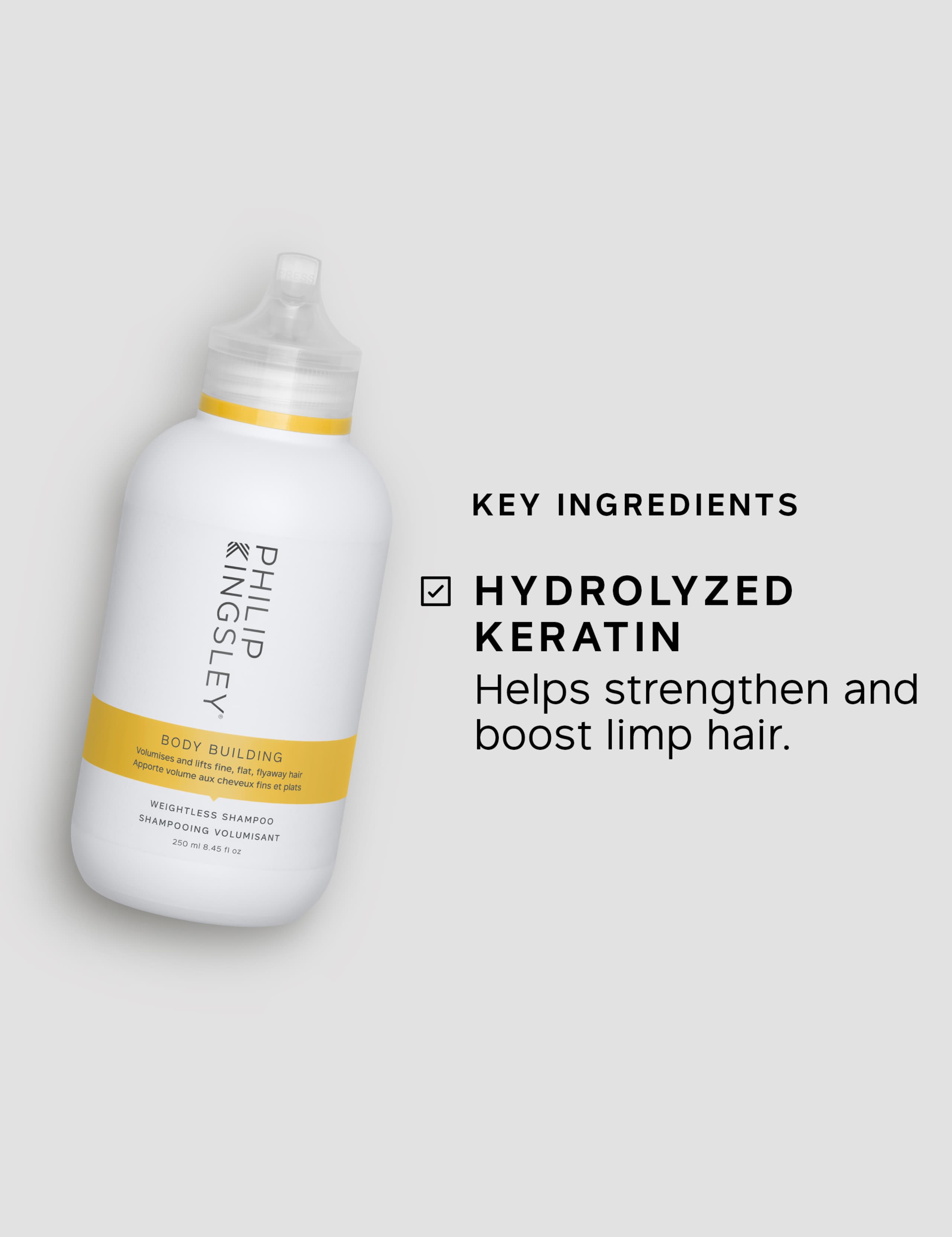 Body Building Shampoo 250ml 3 of 9