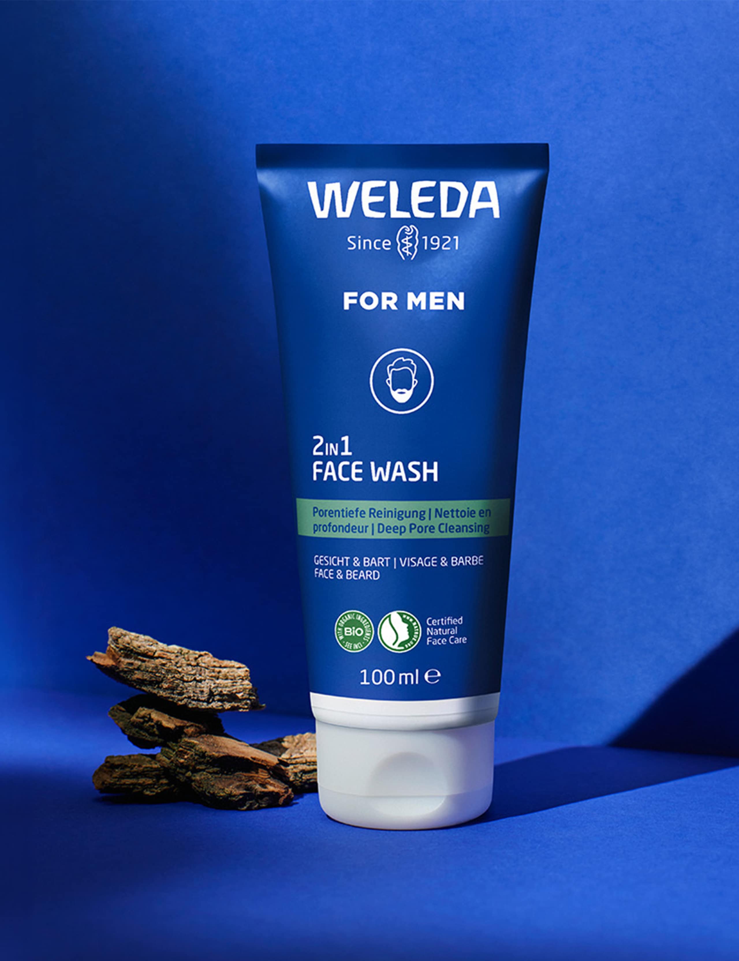 2 in 1 Face Wash for Men 100ml 2 of 3