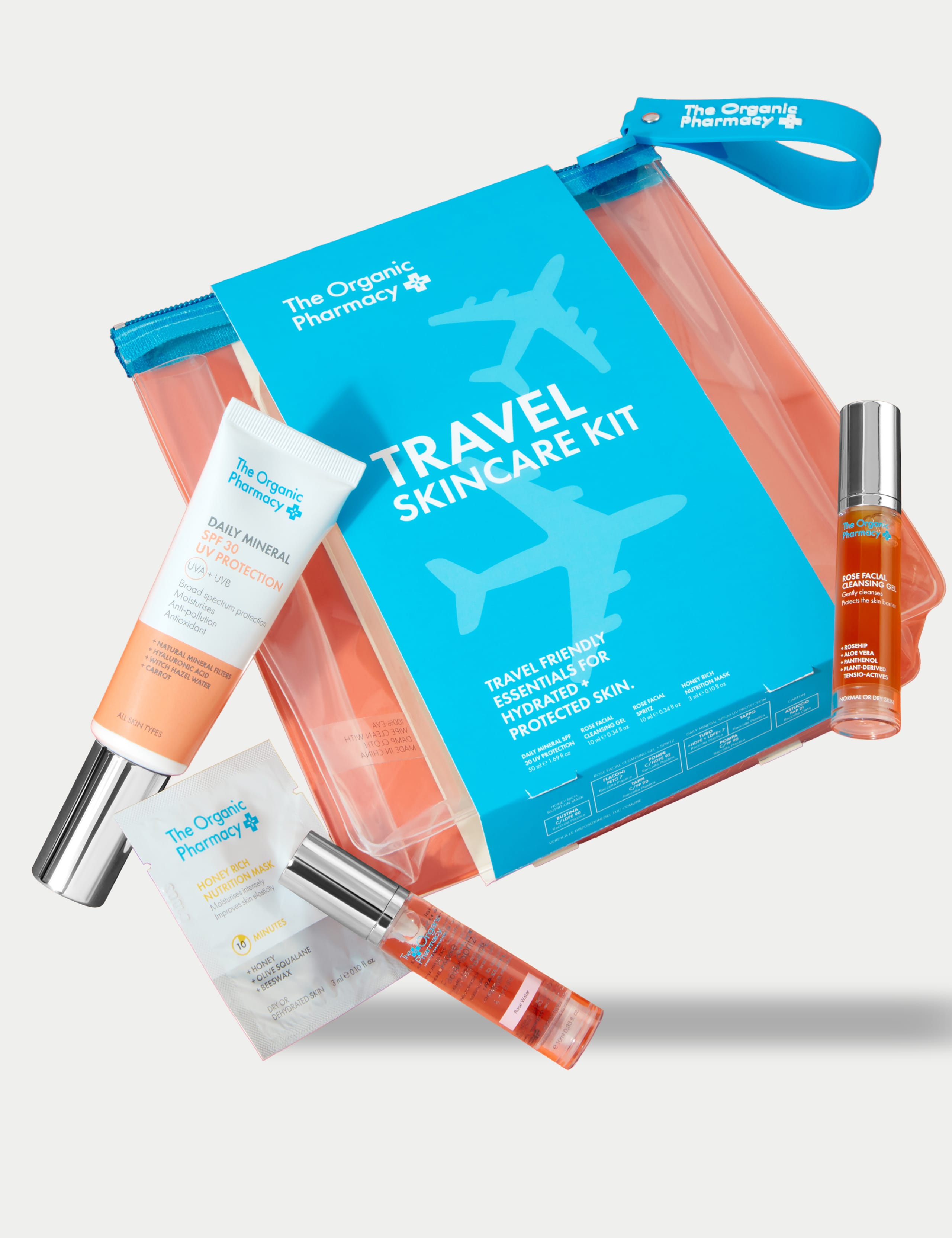Travel Skincare Kit 73ml 1 of 3