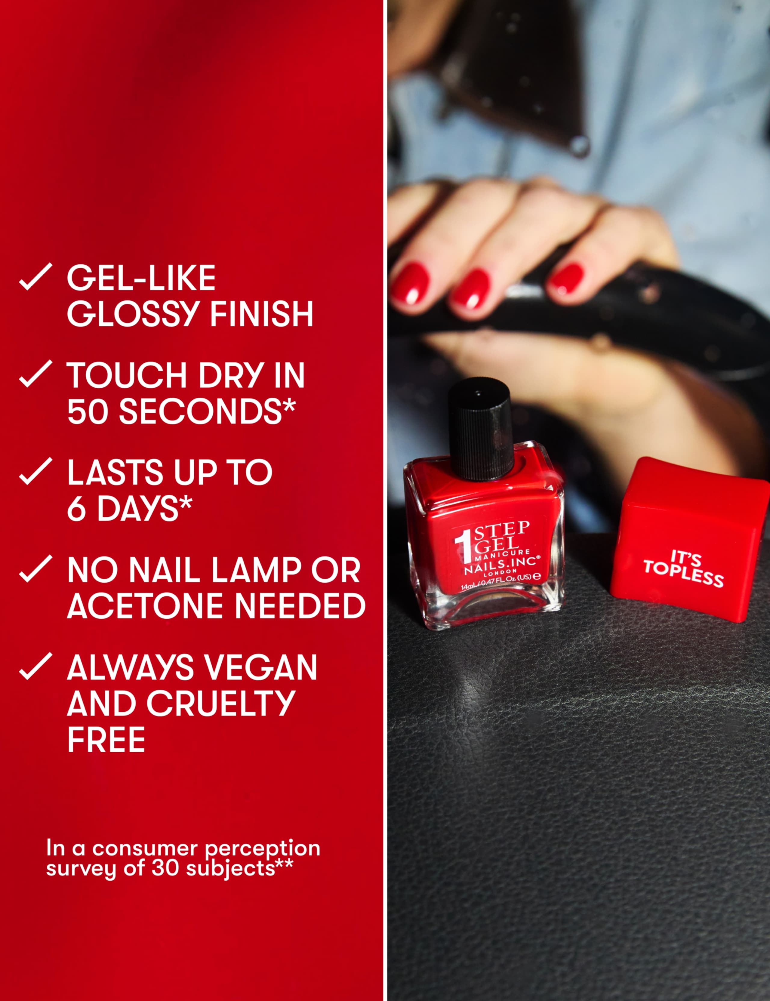 It's Topless 1-Step Gel Like Nail Polish 14ml 9 of 10