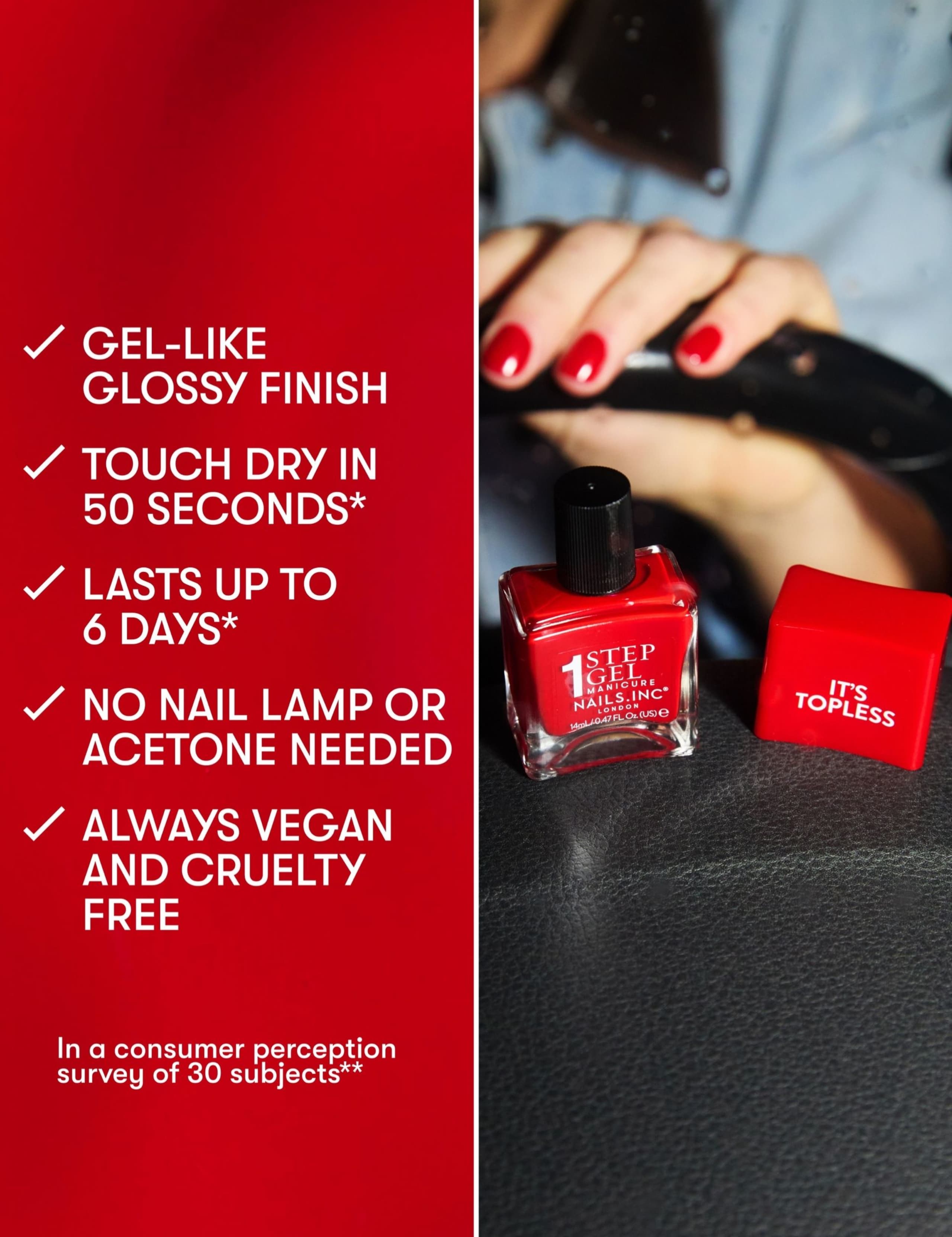 It's Topless 1-Step Gel Nail Polish 14ml 9 of 10