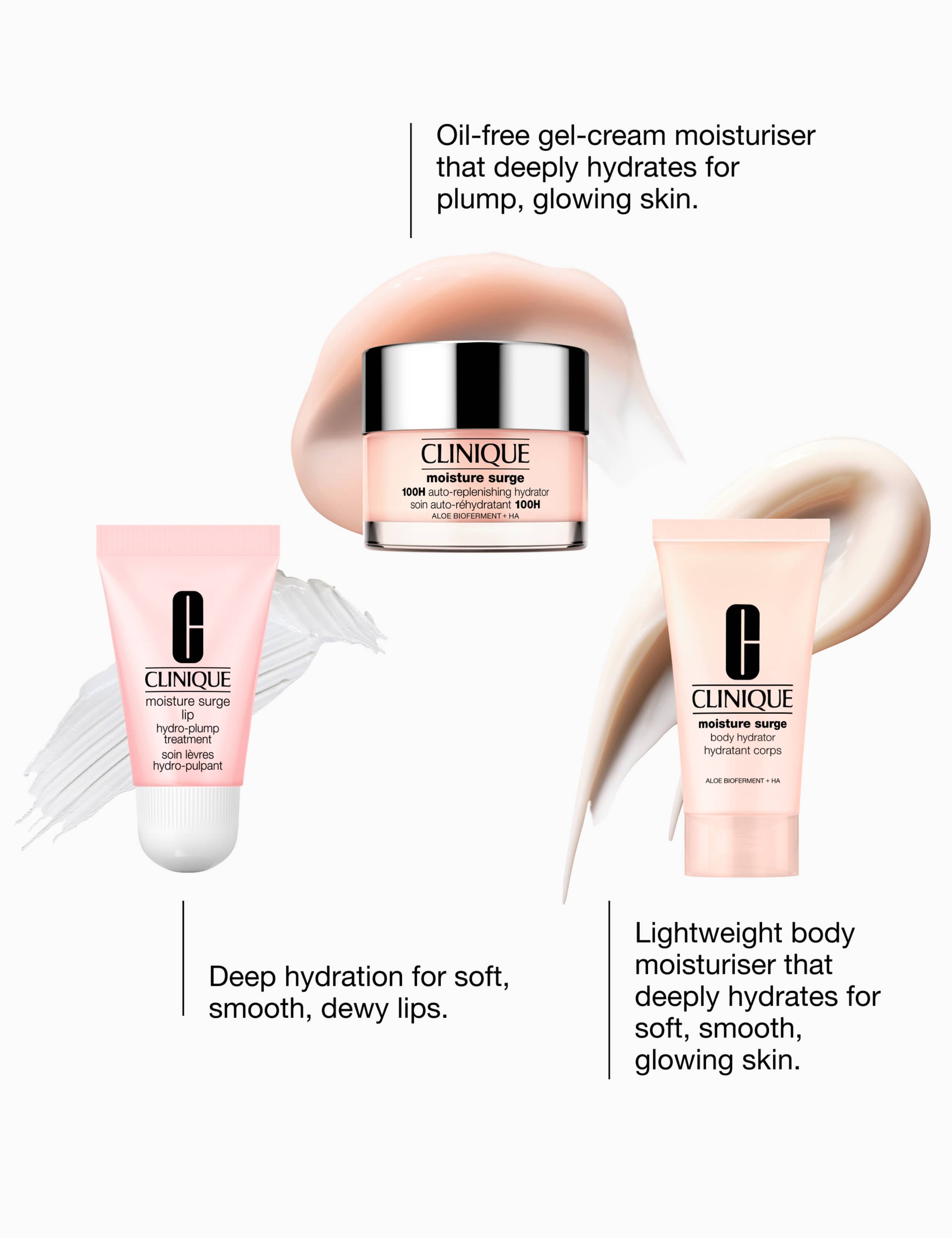 Moisture Surge Hydration Face, Body & Lip Gift Set 3 of 7