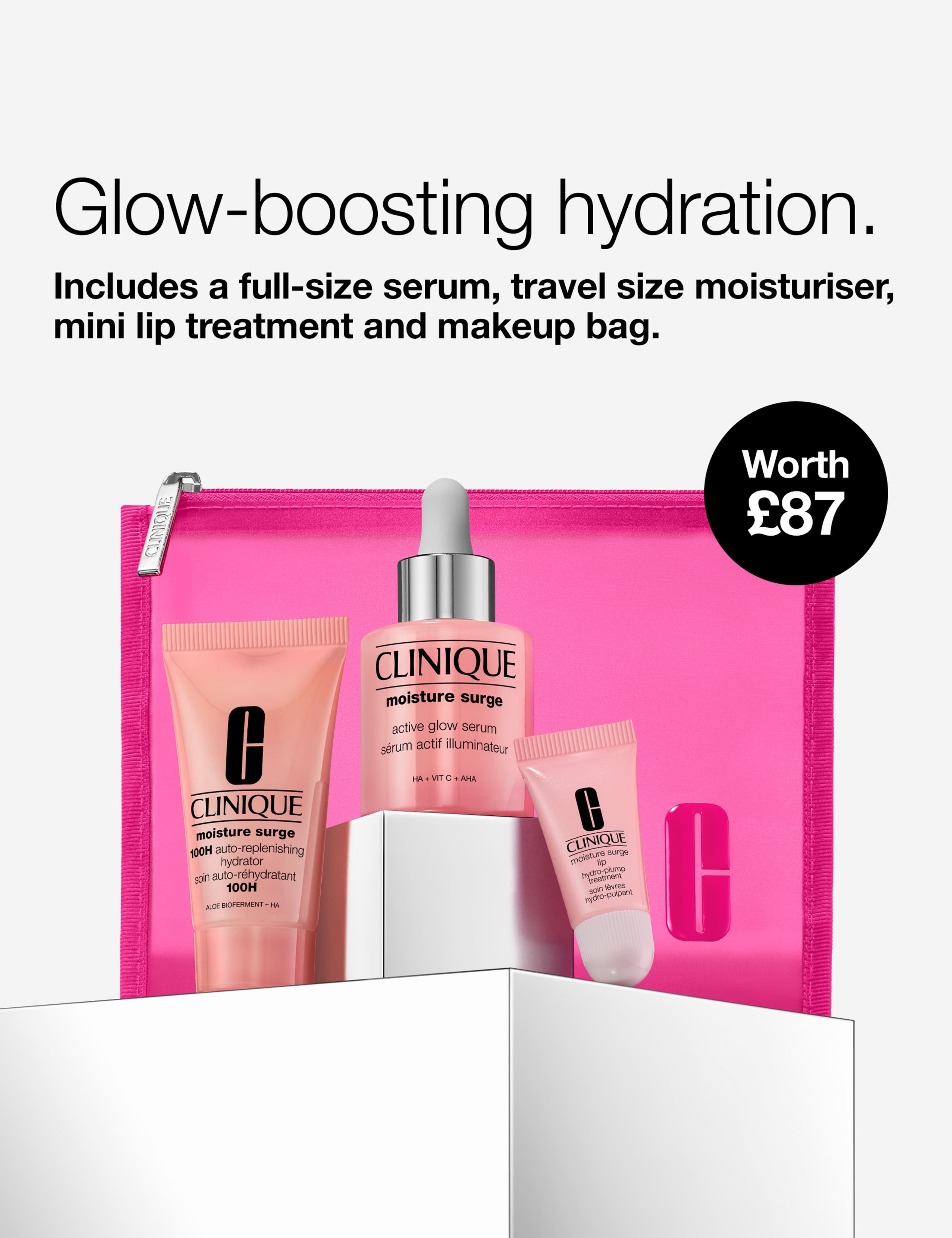 Moisture Surge Glow Serum Skincare Gift Set 2 of 7