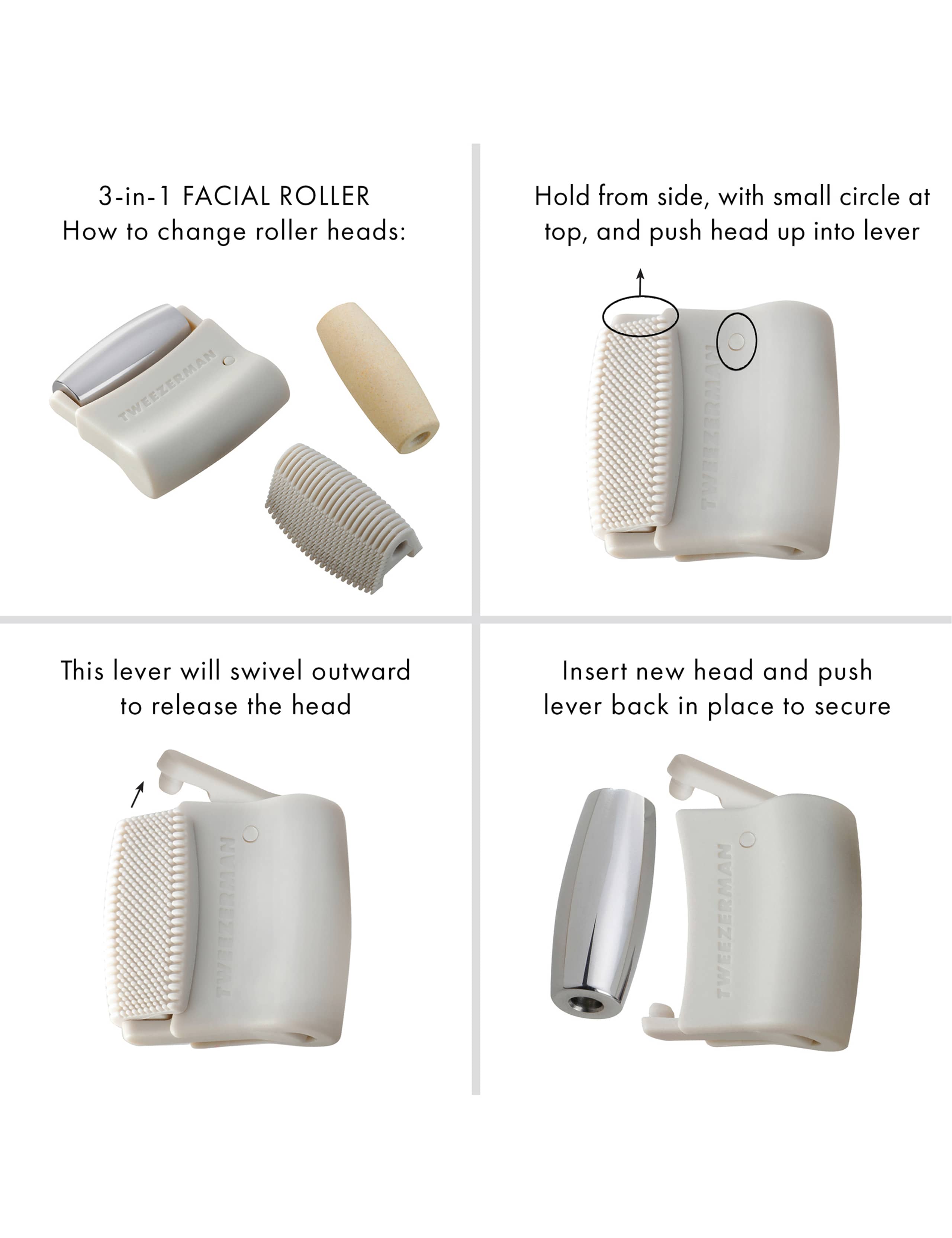 3-in-1 Facial Roller Set 8 of 8