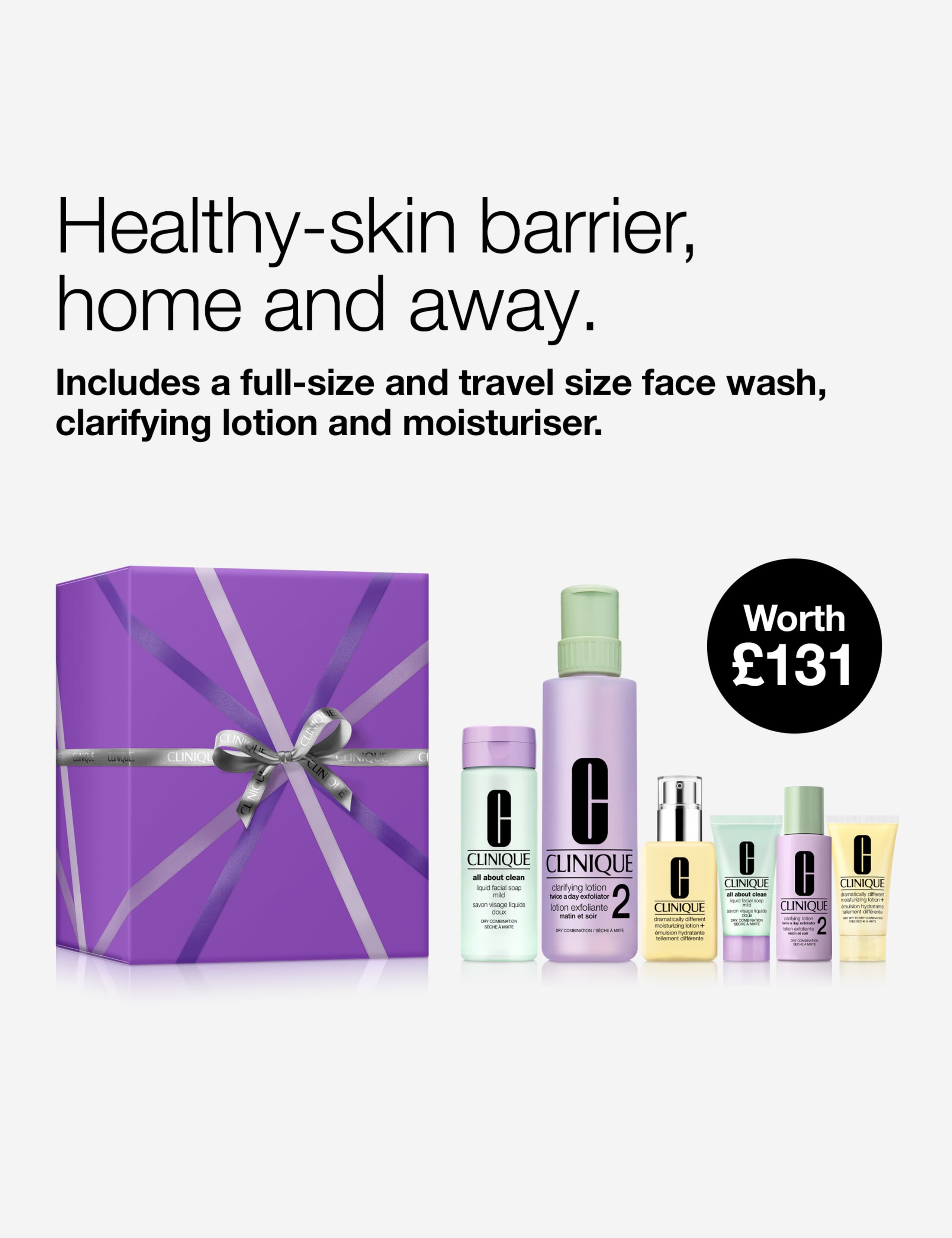 3-Step Hydration Skincare Gift Set For Dry Combination Skin 2 of 7