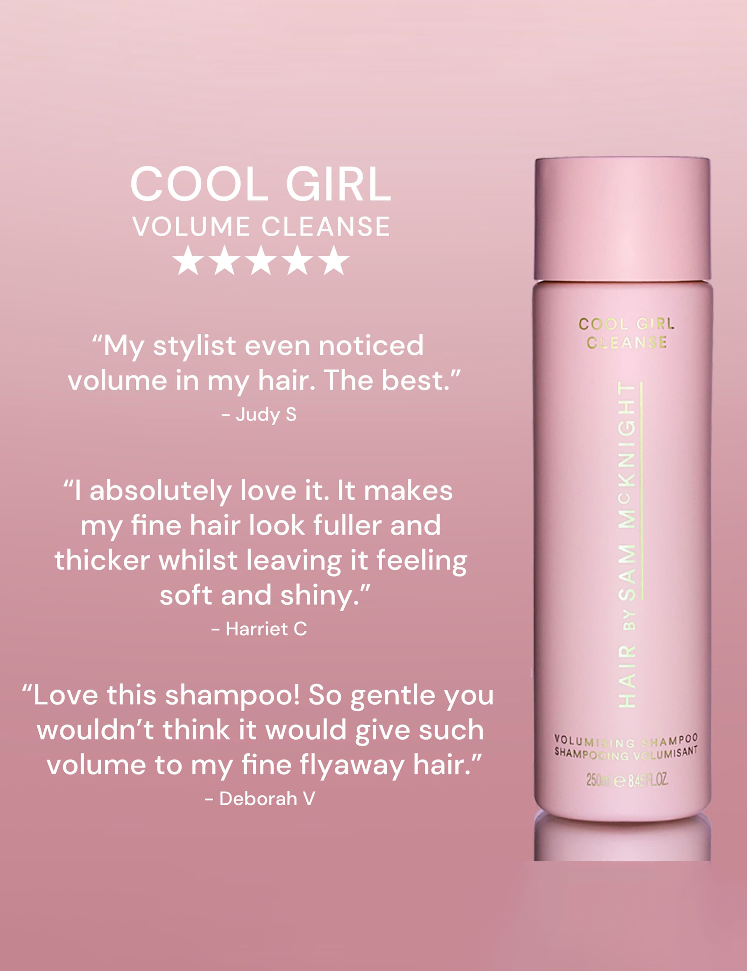 Cool Girl Volume Cleansing Shampoo Litre 1000ml 8 of 8