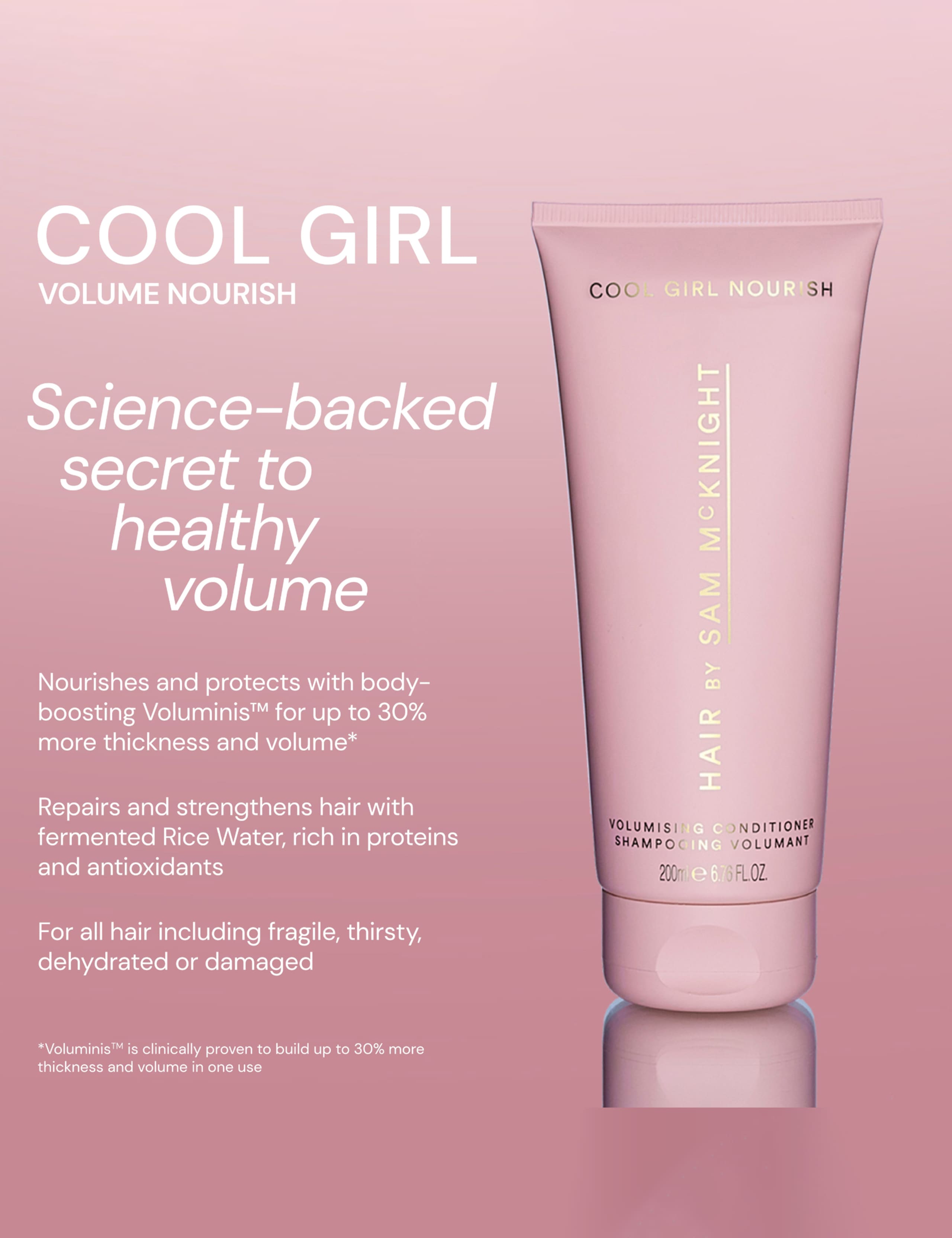 Cool Girl Volume Nourish Conditioner Litre 1000ml 7 of 8