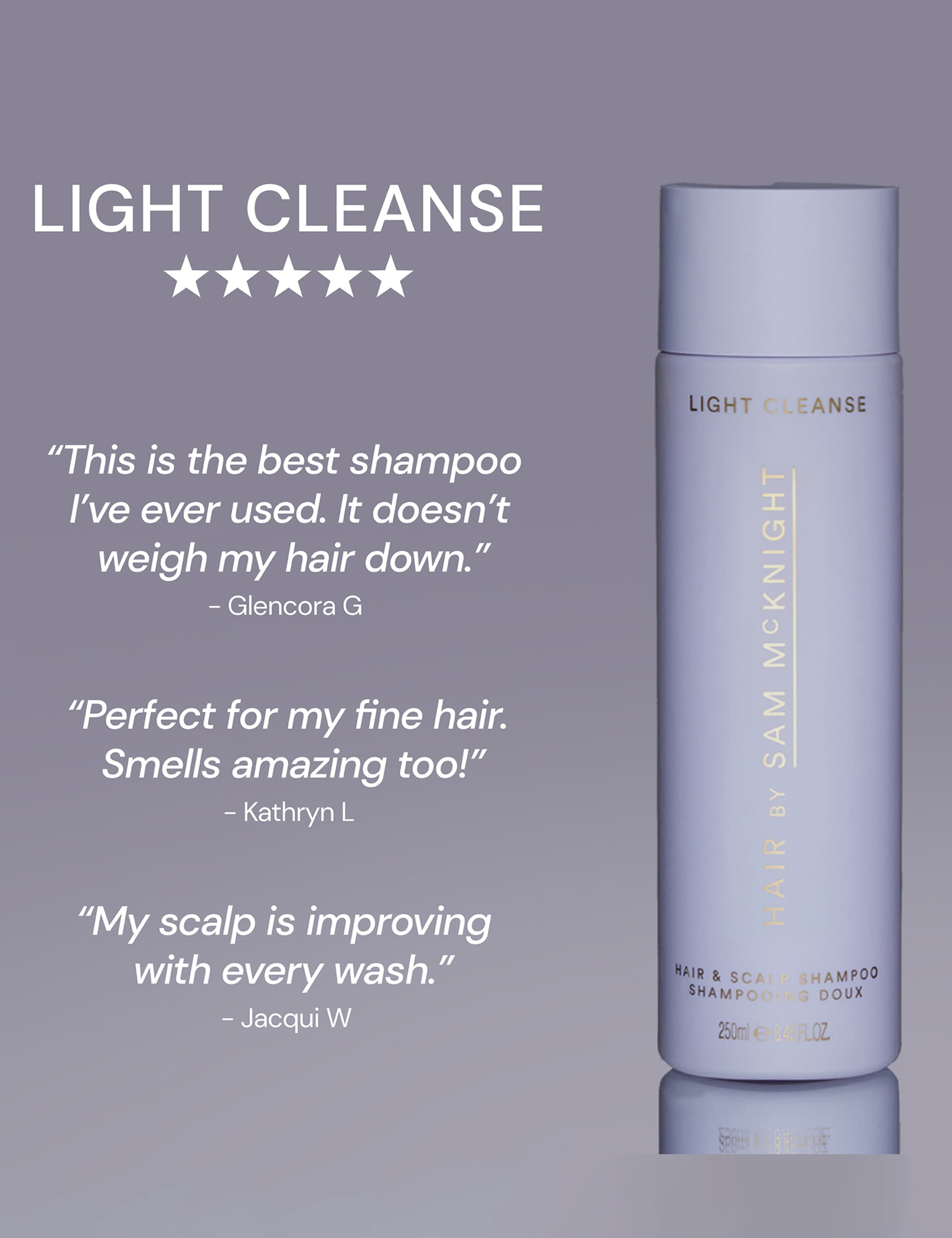 Light Cleanse Hair & Scalp Shampoo Litre 1000ml 10 of 10