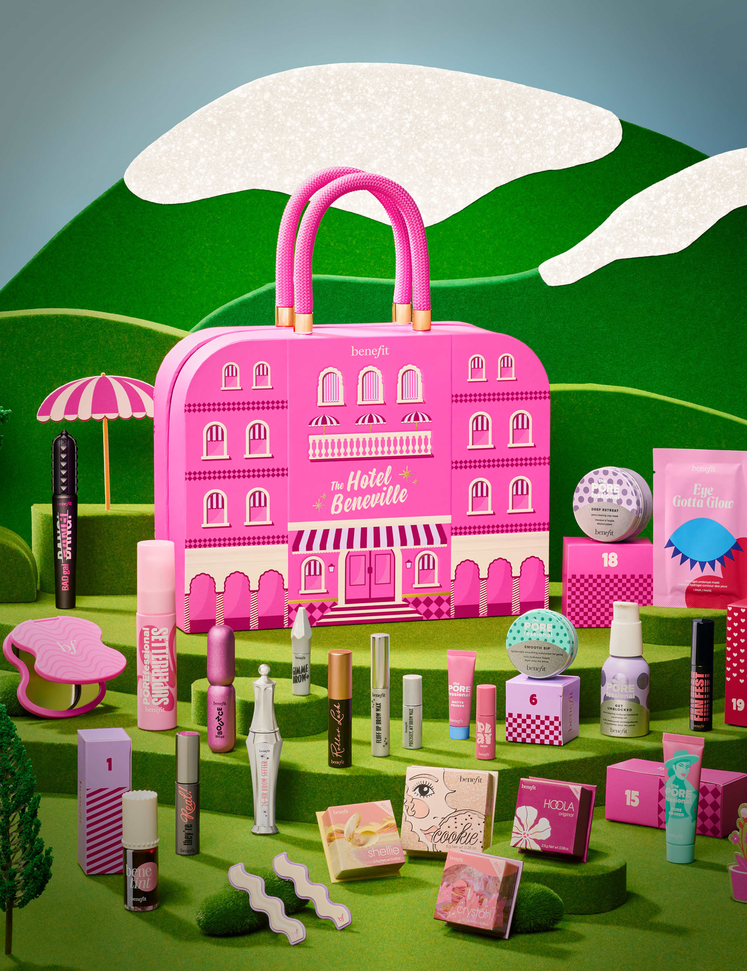 The Hotel Beneville, 24-piece Beauty Advent Calendar 3 of 5