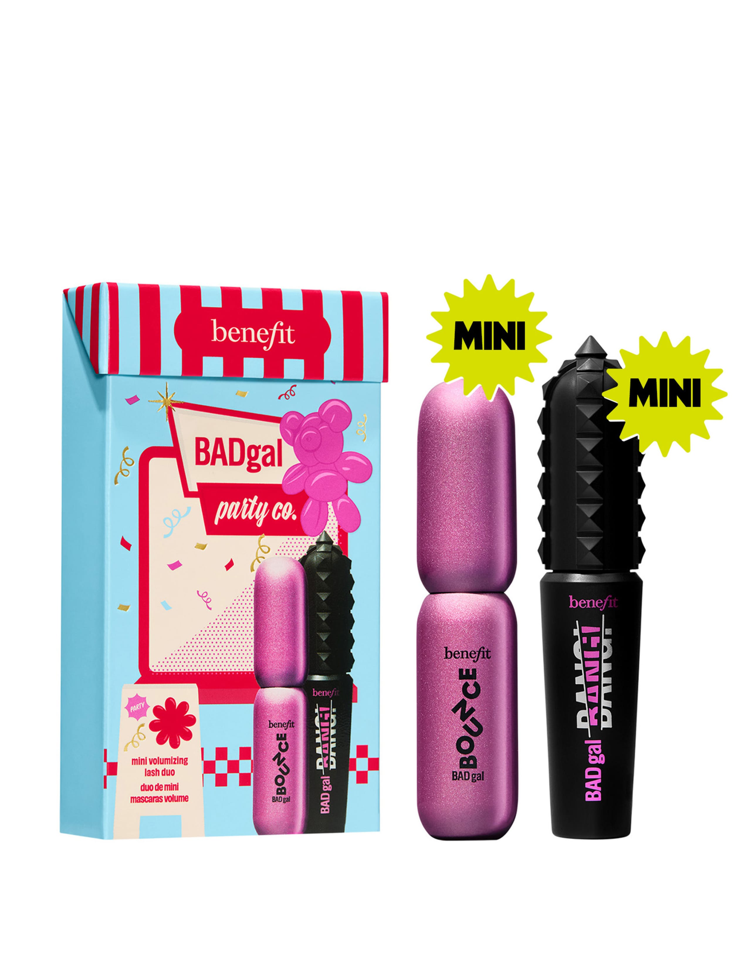 Badgal Party Co, Volumising Mini Mascara Duo Stocking Filler 7 of 8