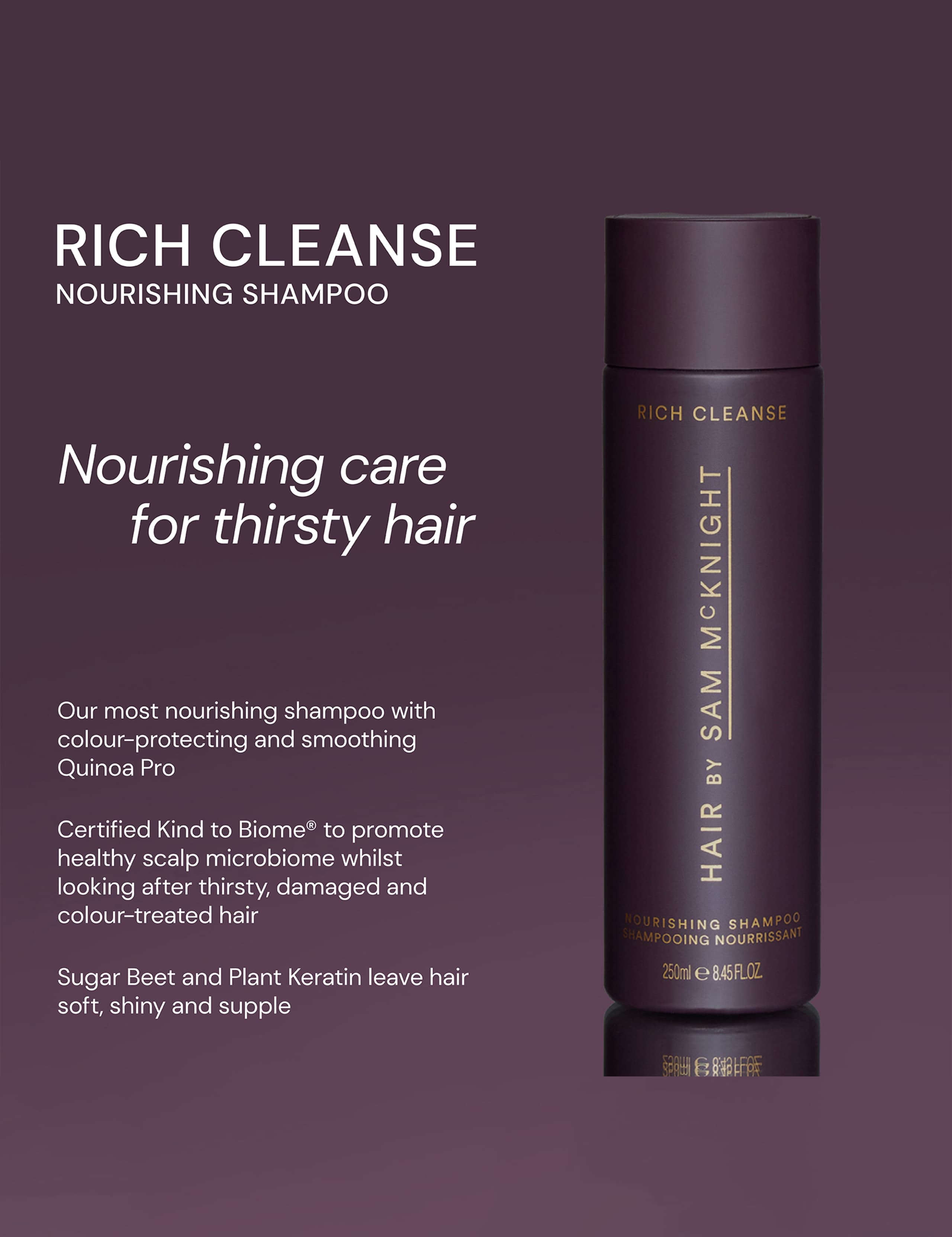 Rich Cleansing Colour Protecting Shampoo Litre 1000ml 7 of 9