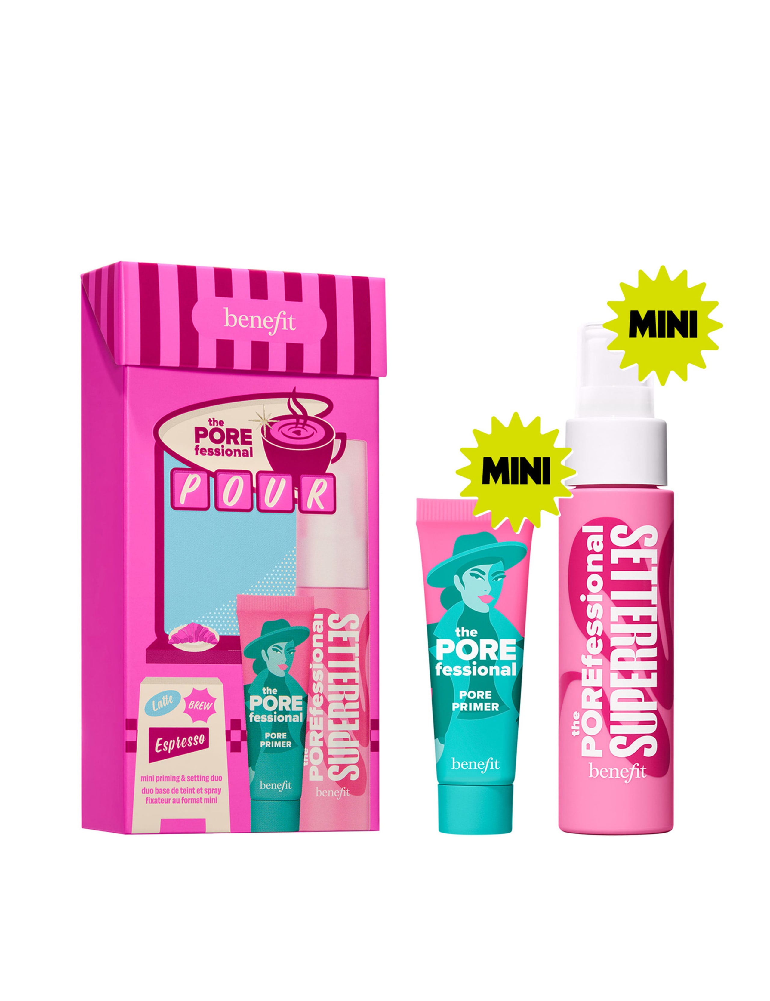 The Porefessional Pour, Mini Primer & Setting Spray Duo Stocking Filler 9 of 10