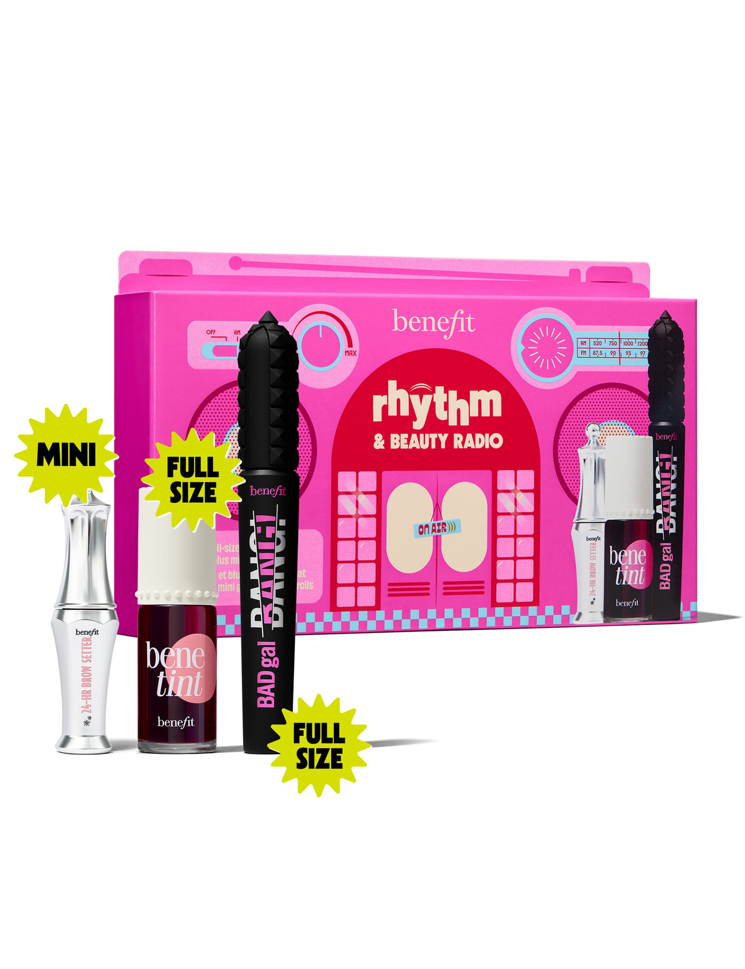 Rhythm & Beauty Radio, Mascara, Brow & Lip Tint Trio Gift Set 10 of 11