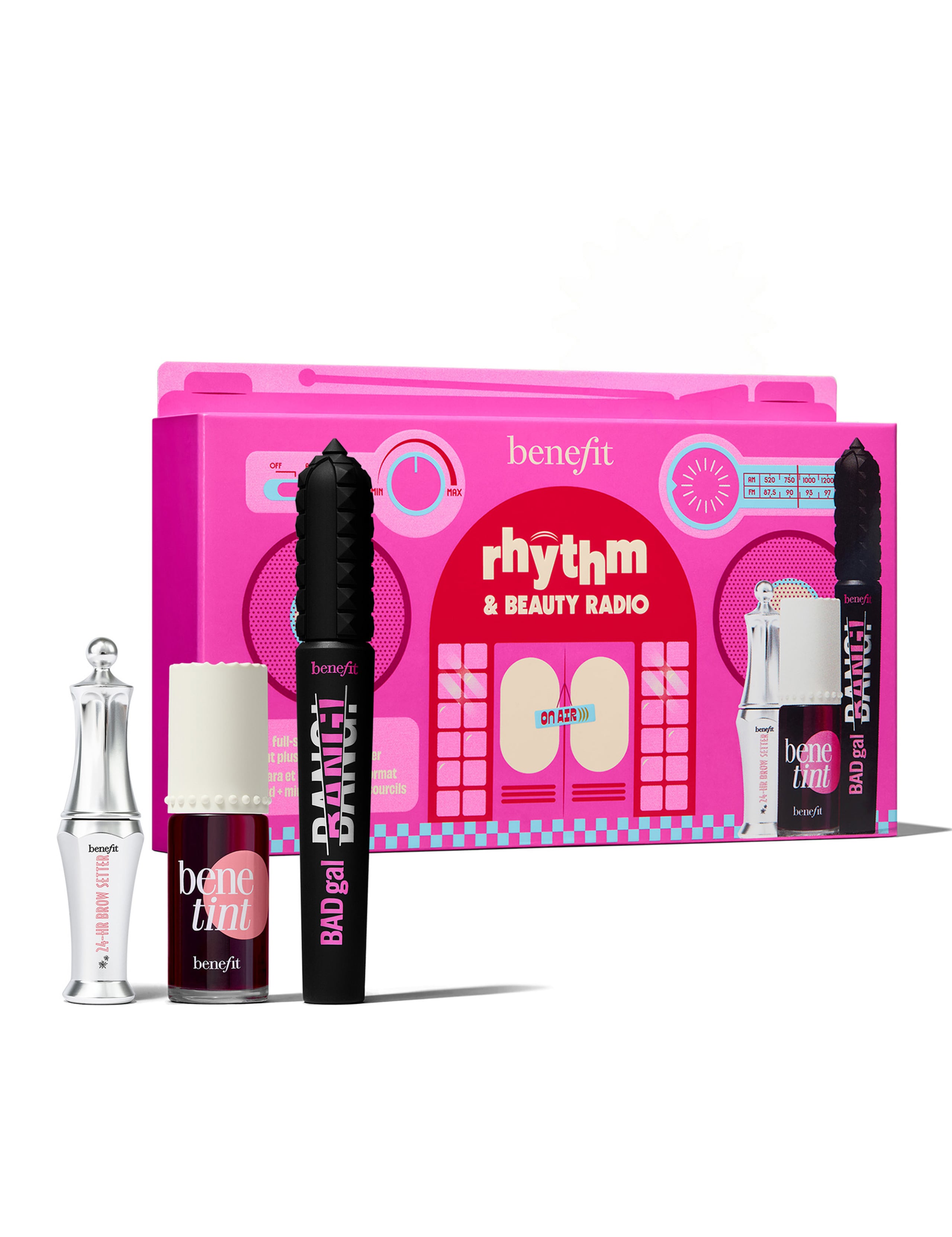 Rhythm & Beauty Radio, Mascara, Brow & Lip Tint Trio Gift Set 9 of 11