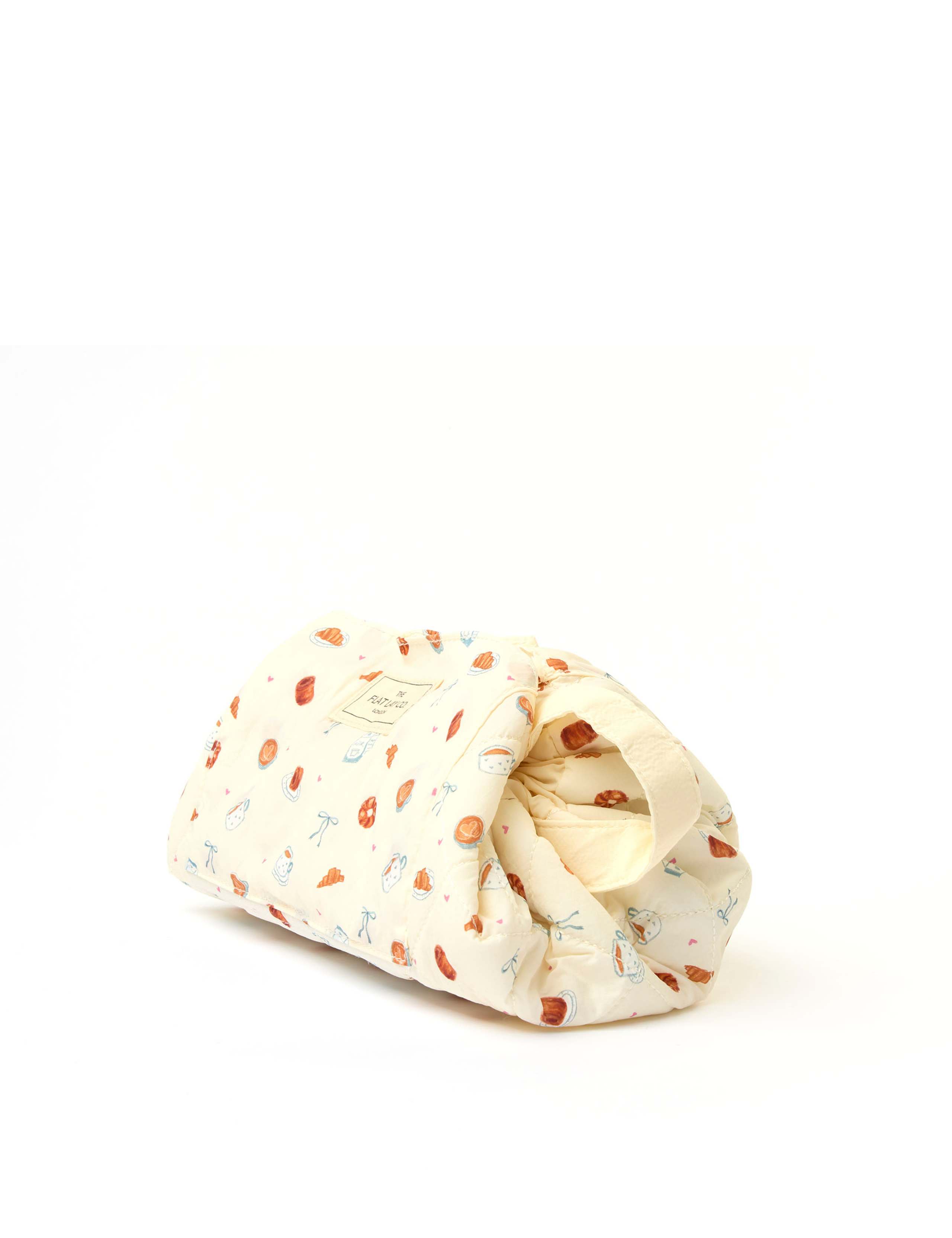 Parachute Drawstring Flat Lay Makeup Bag - Patisserie 2 of 6