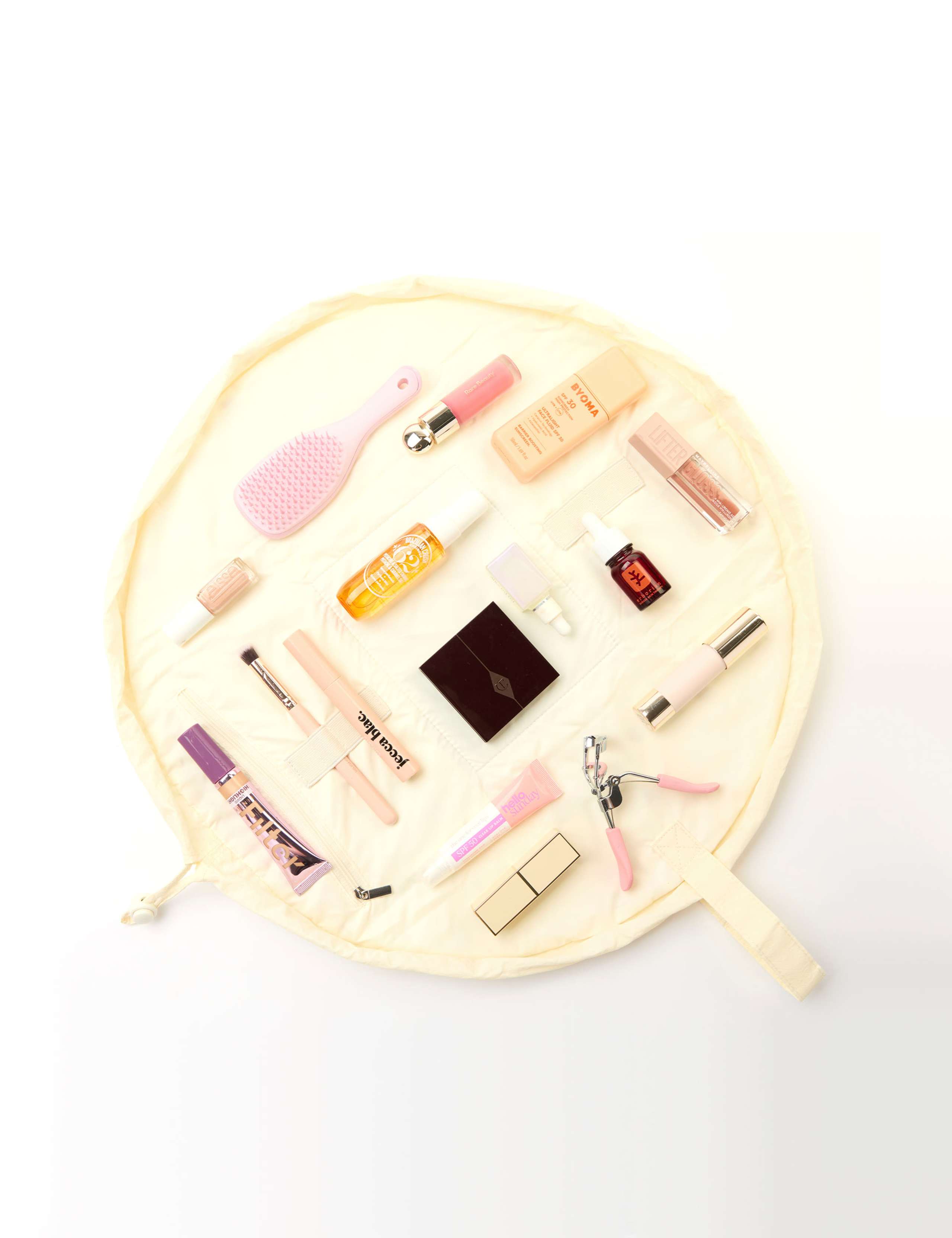 Parachute Drawstring Flat Lay Makeup Bag - Patisserie 6 of 6