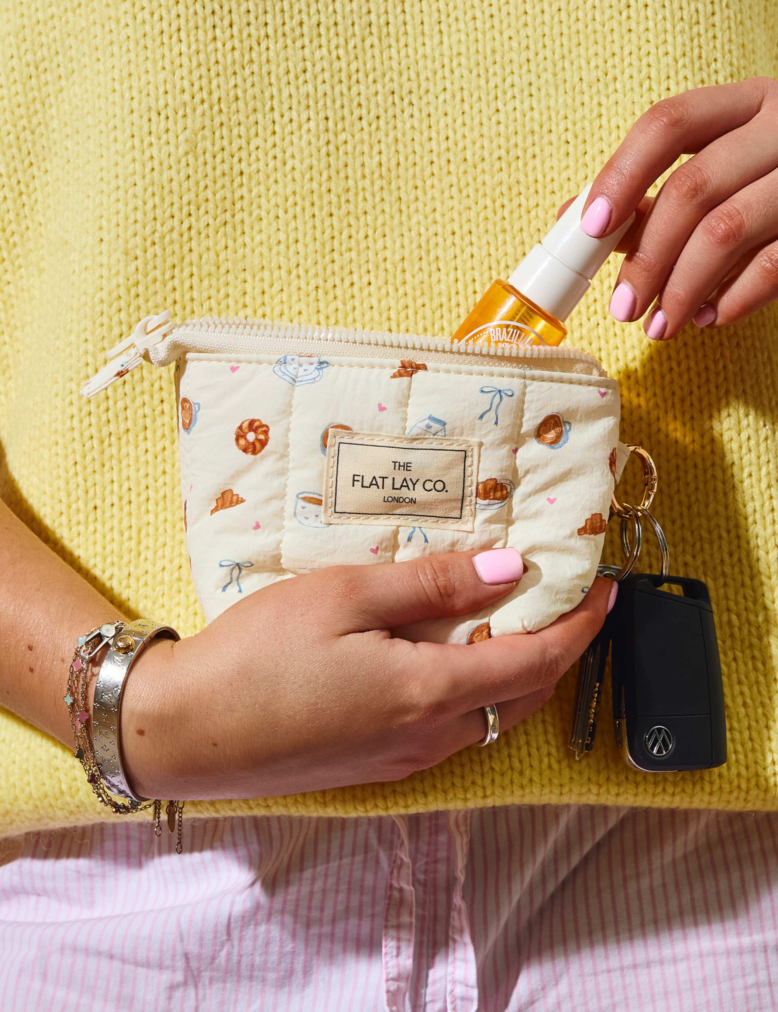 Flat Lay Mini Keyring Pouch 7 of 8
