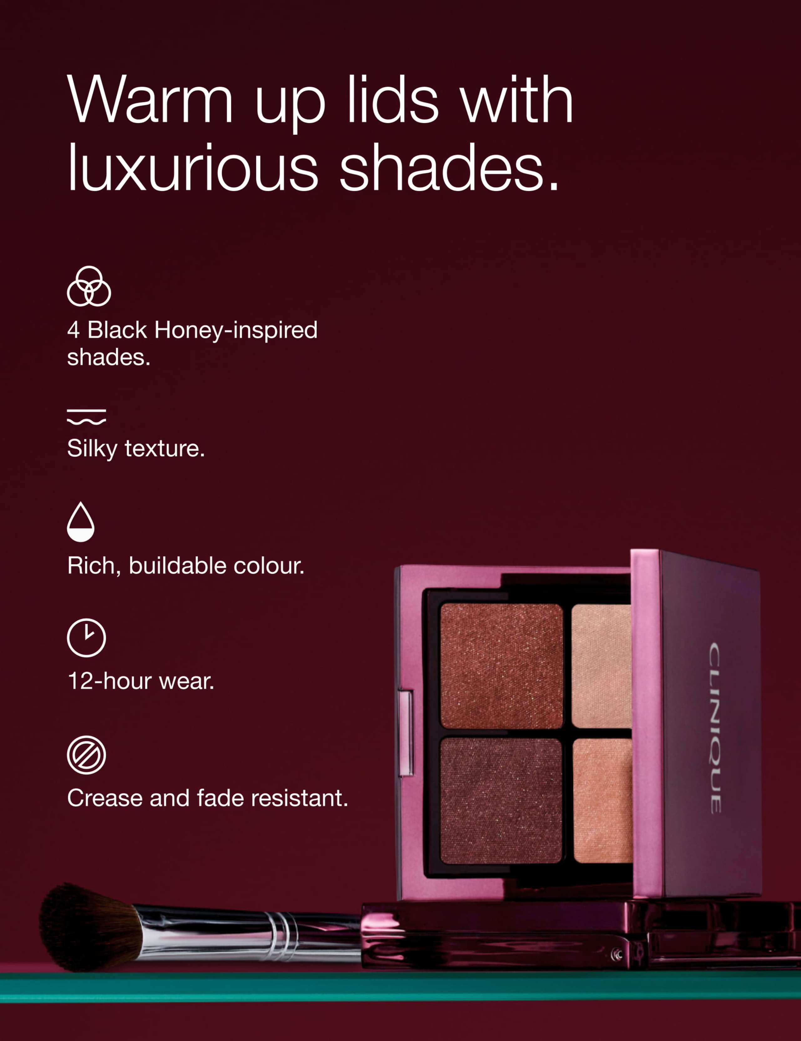 All About Shadow™ Limited-Edition Quad in Black Honey 5.4g 4 of 8