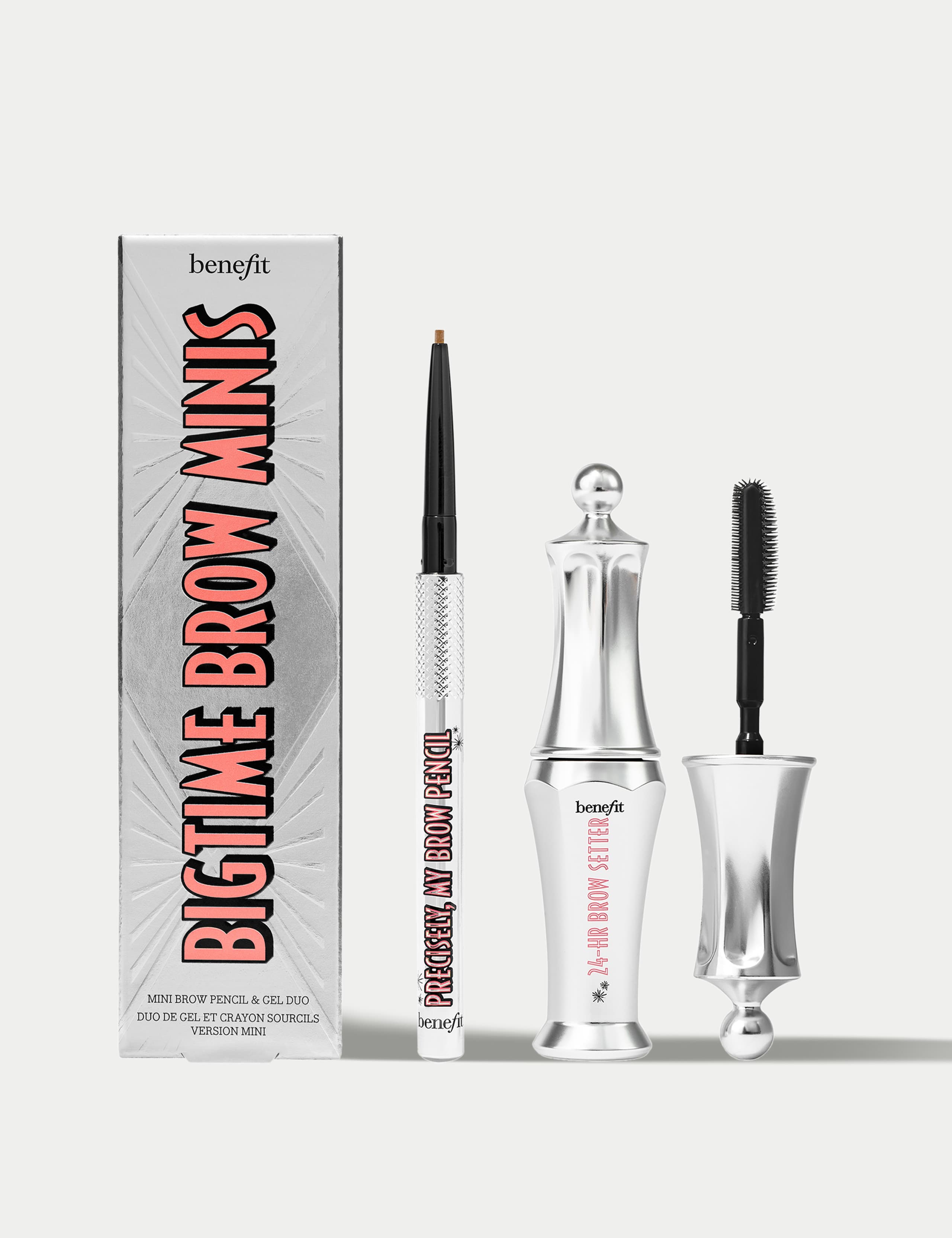Bigtime Brow Minis Brow Pencil & Gel Setter Duo - Worth £29 1 of 6