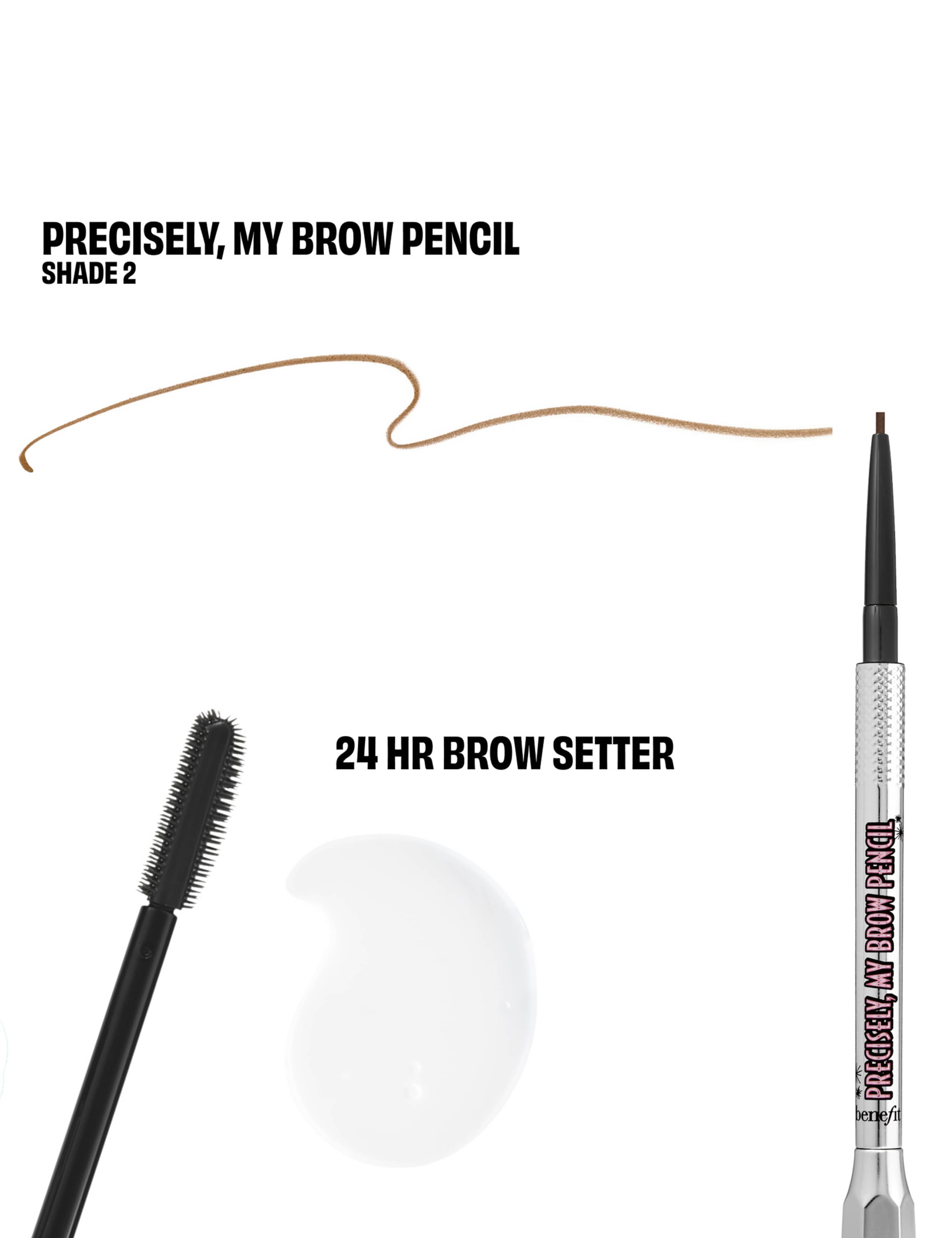 Bigtime Brow Minis - Precisely, My Brow Pencil & Gel Setter Duo Shade 2 worth £29 3 of 6