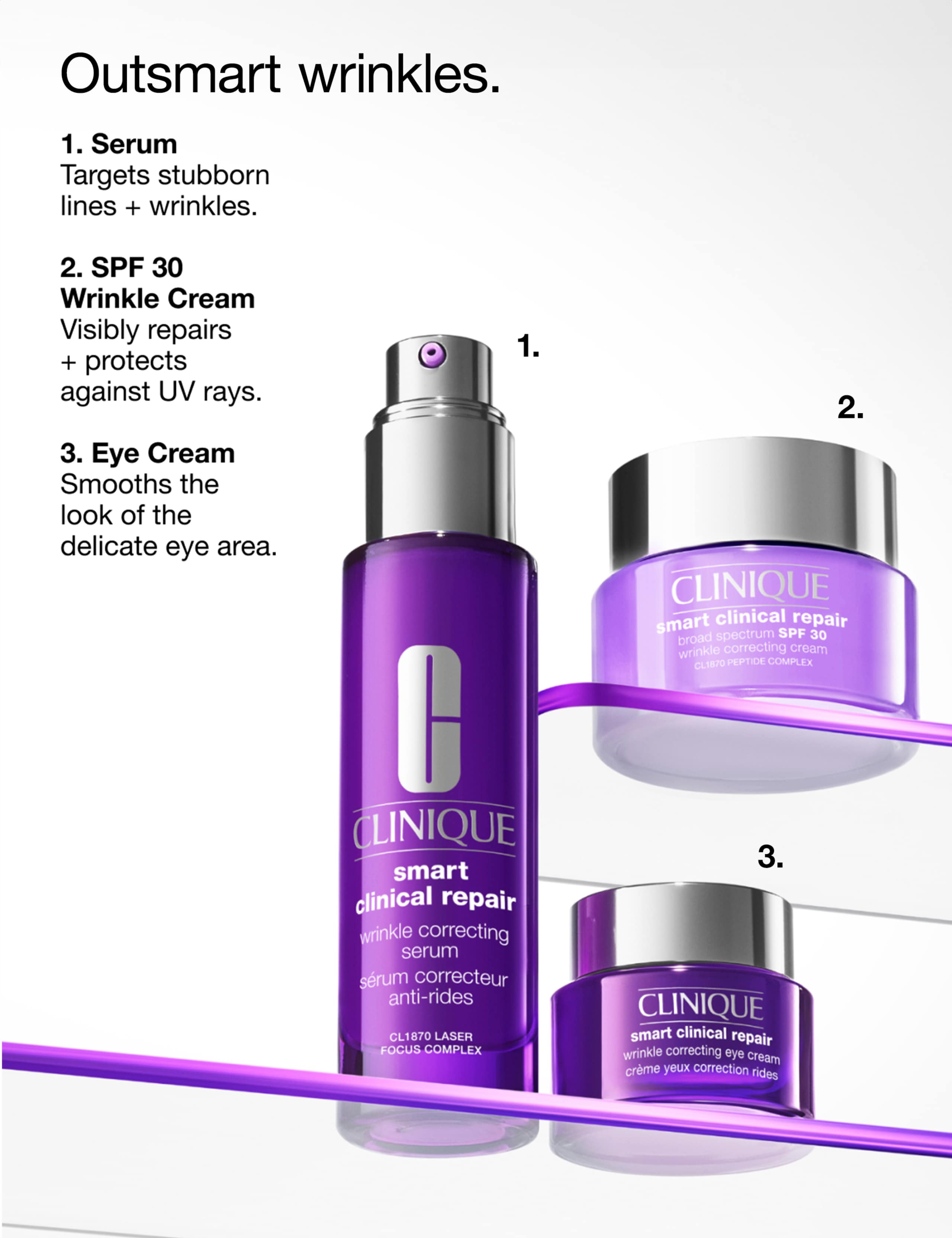 Clinique Smart Clinical Repair™ SPF 30 Wrinkle Correcting Cream 50ml 7 of 8