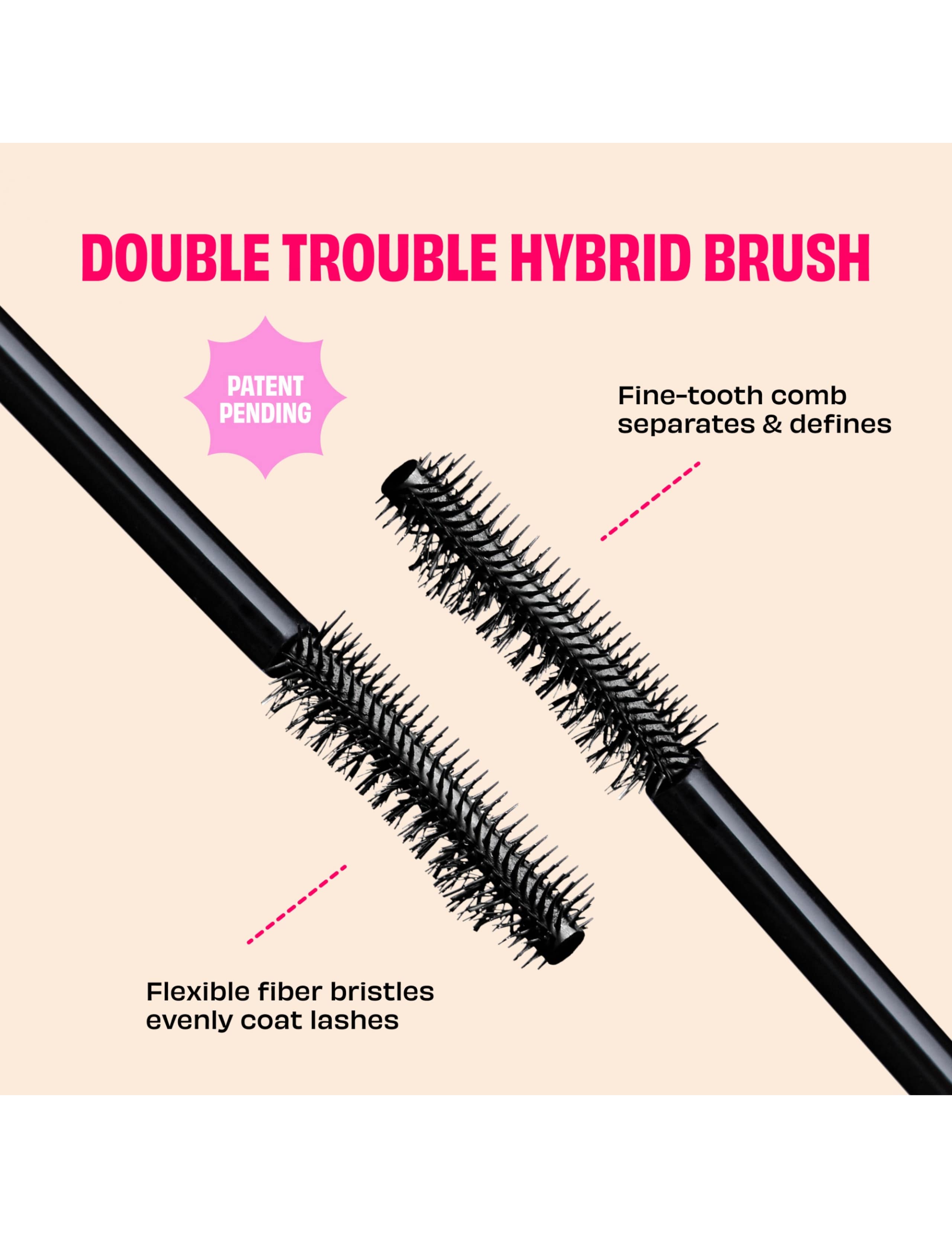 Badgal Bounce Pump'd Up Brown Fluffing & Volumising Mascara 8.5g 6 of 10
