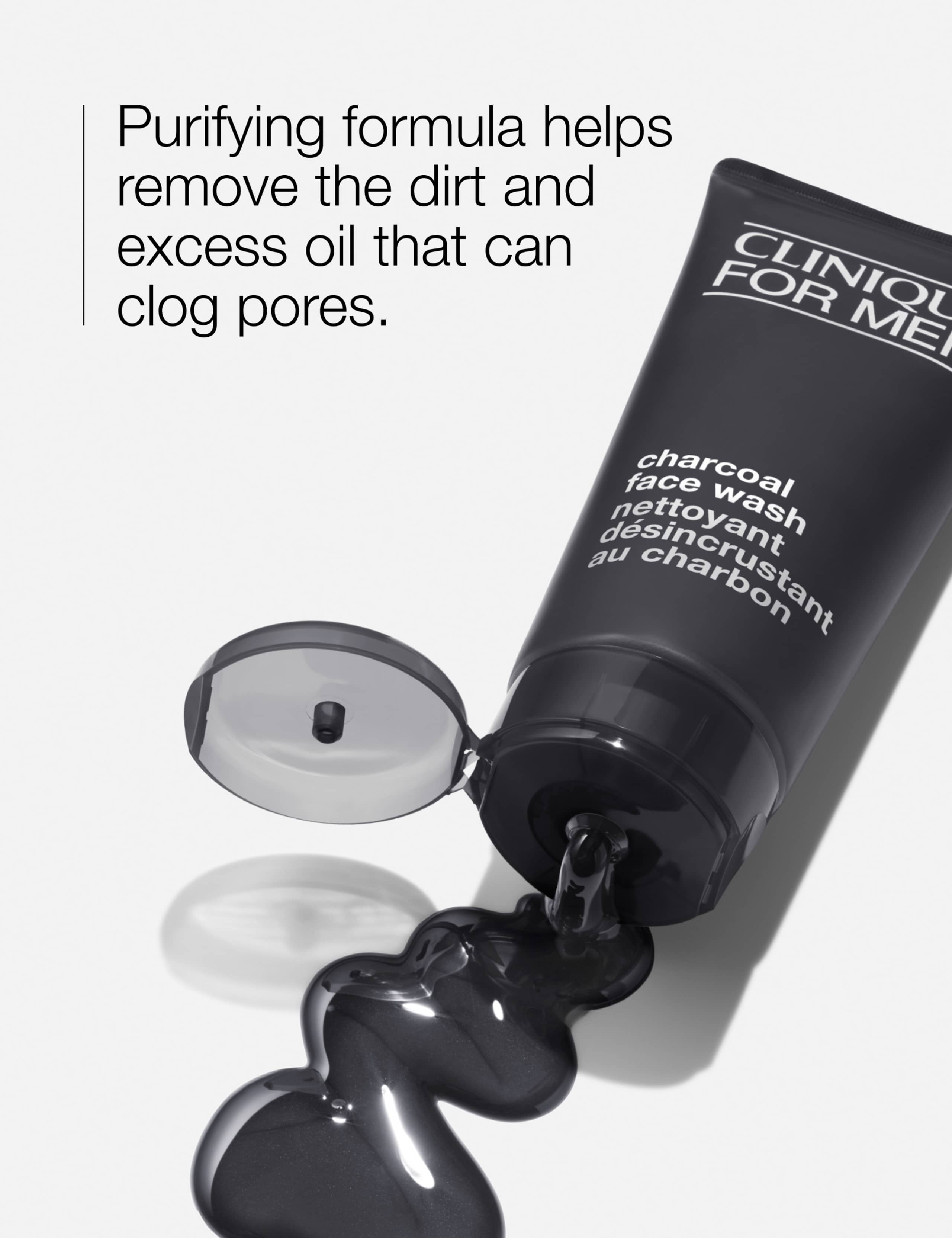 Clinique For Men™ Charcoal Face Wash 200ml 2 of 6