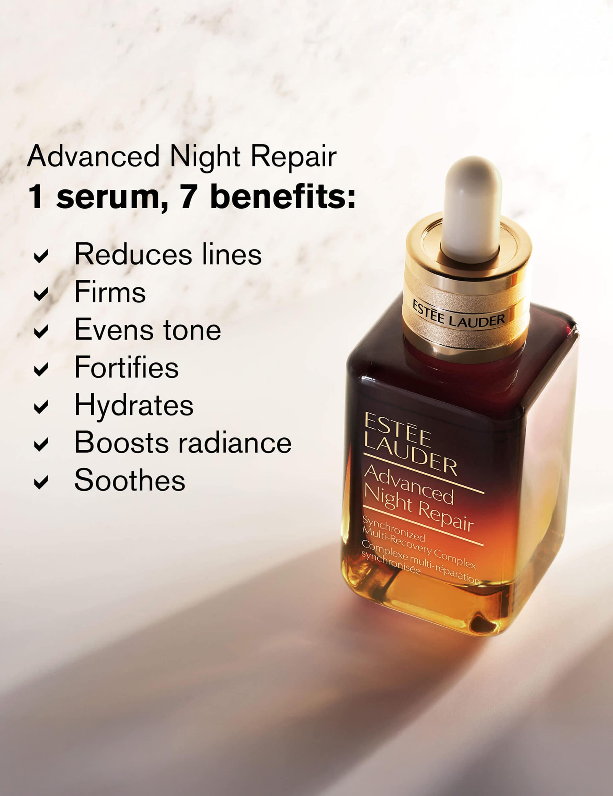 Nightly Renewal Advanced Night Repair Skincare Gift Set 4 of 6