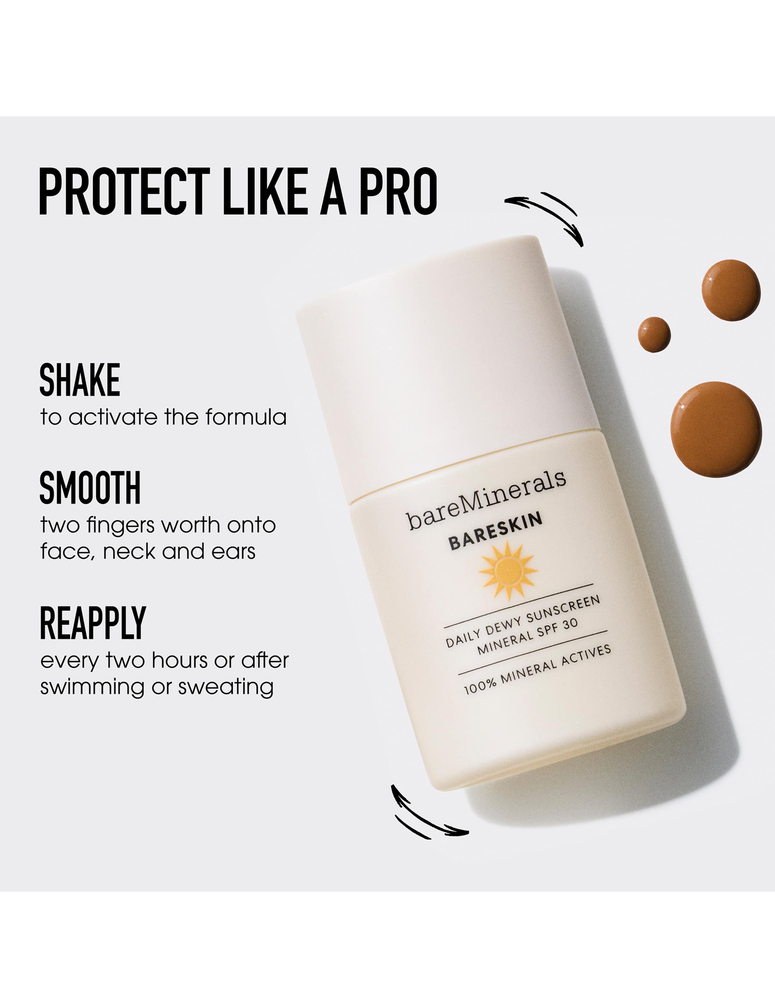 Bareskin Daily Dewy Sunscreen Mineral SPF30 30ml 7 of 9