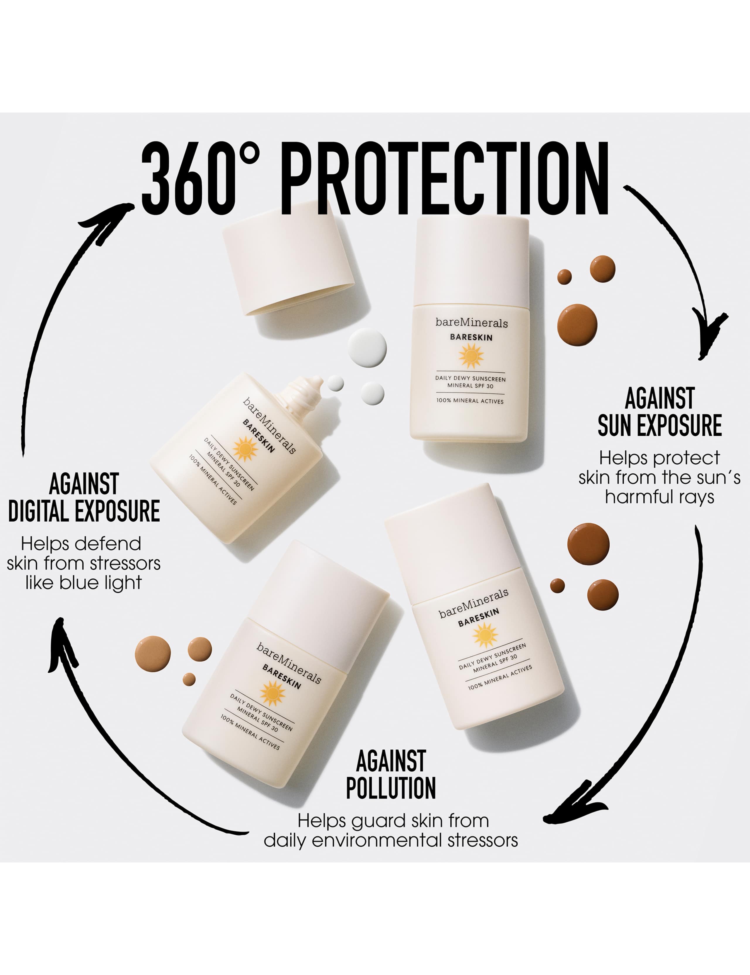 Bareskin Daily Dewy Sunscreen Mineral SPF30 30ml 8 of 9