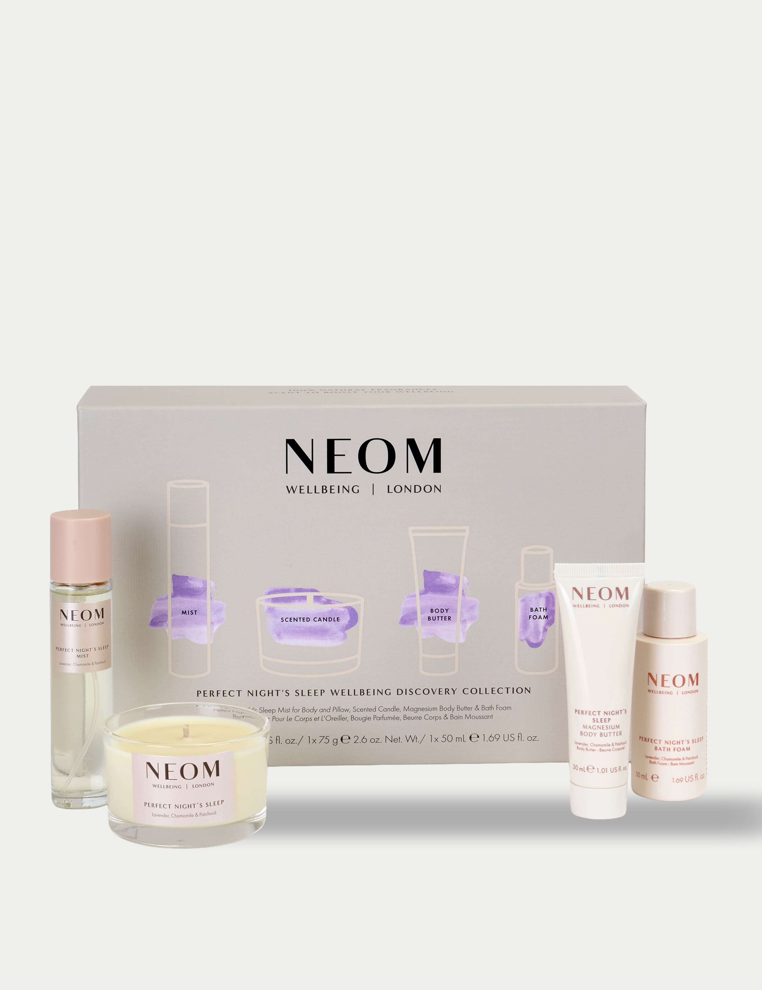 Perfect Night's Sleep Wellbeing Discovery Collection Christmas Sleeved 1 of 3