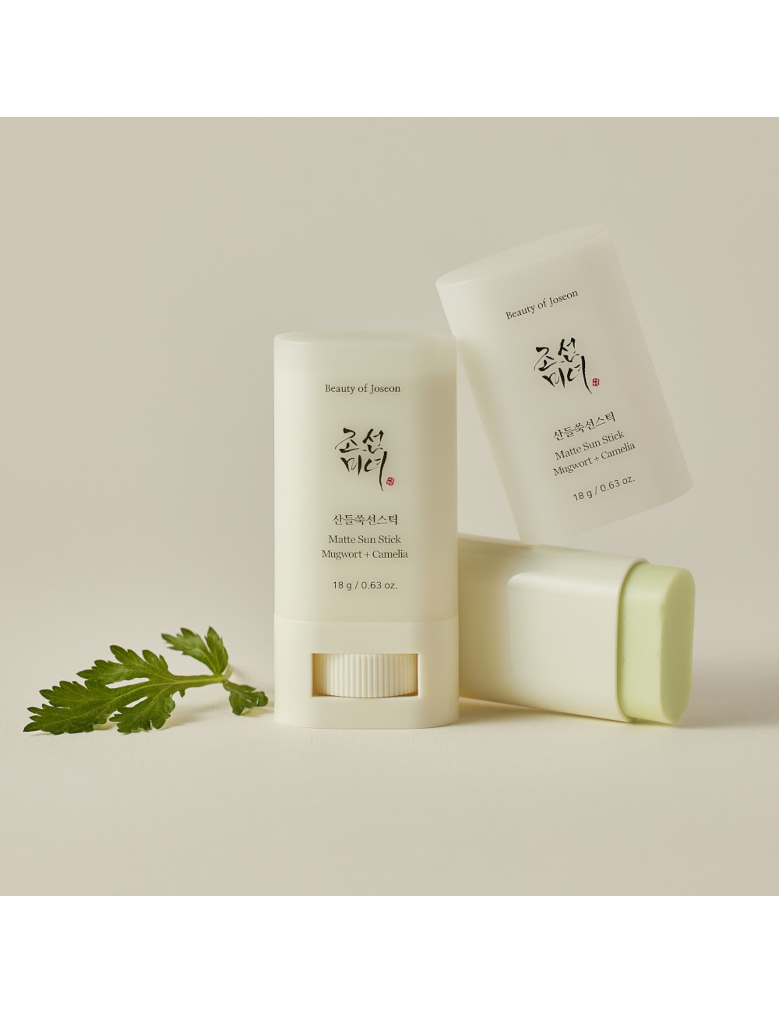 Matte Sun Stick: Mugwort + Camelia 18g 2 of 3