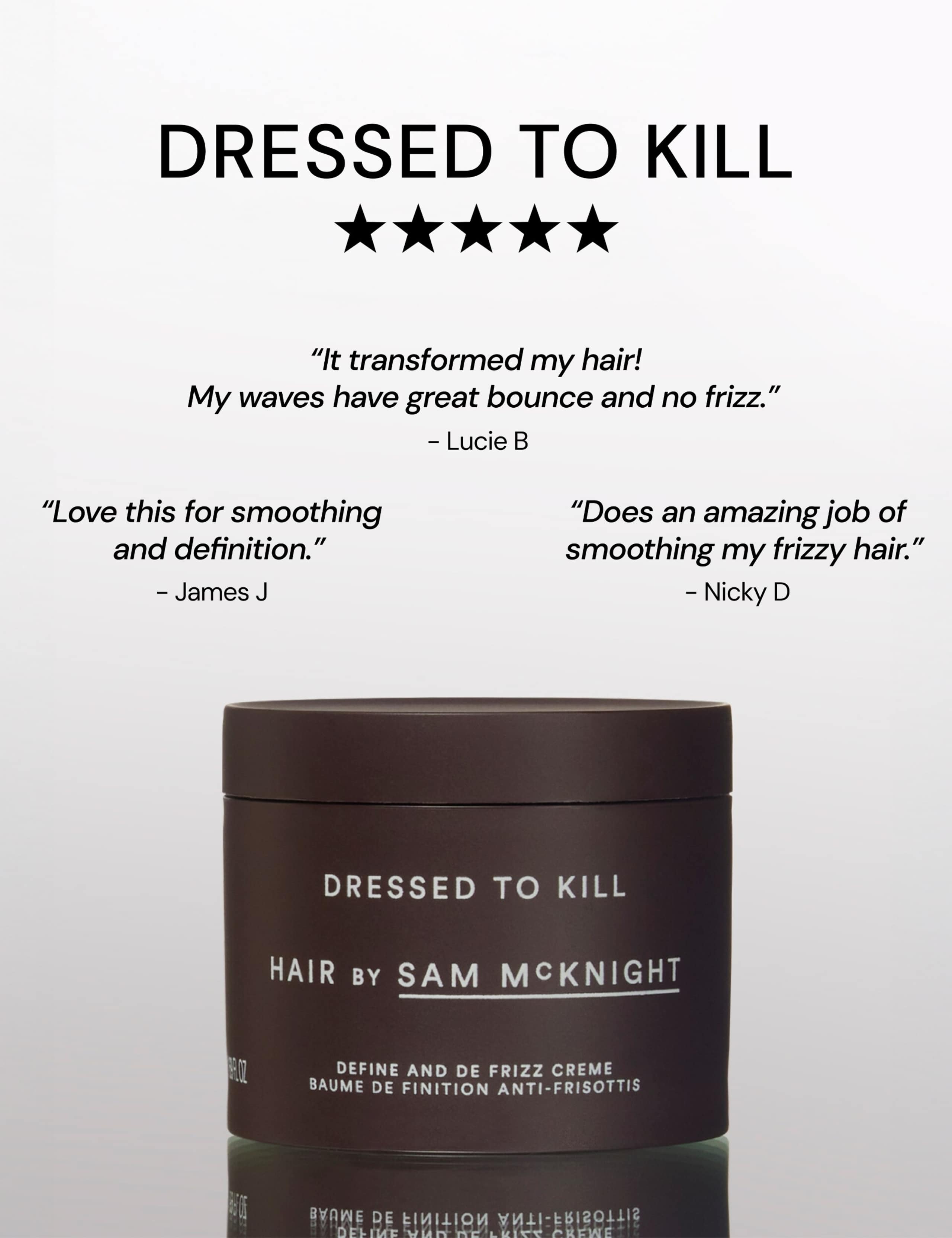 Dressed to Kill Define & Defrizz Creme 50ml 10 of 10