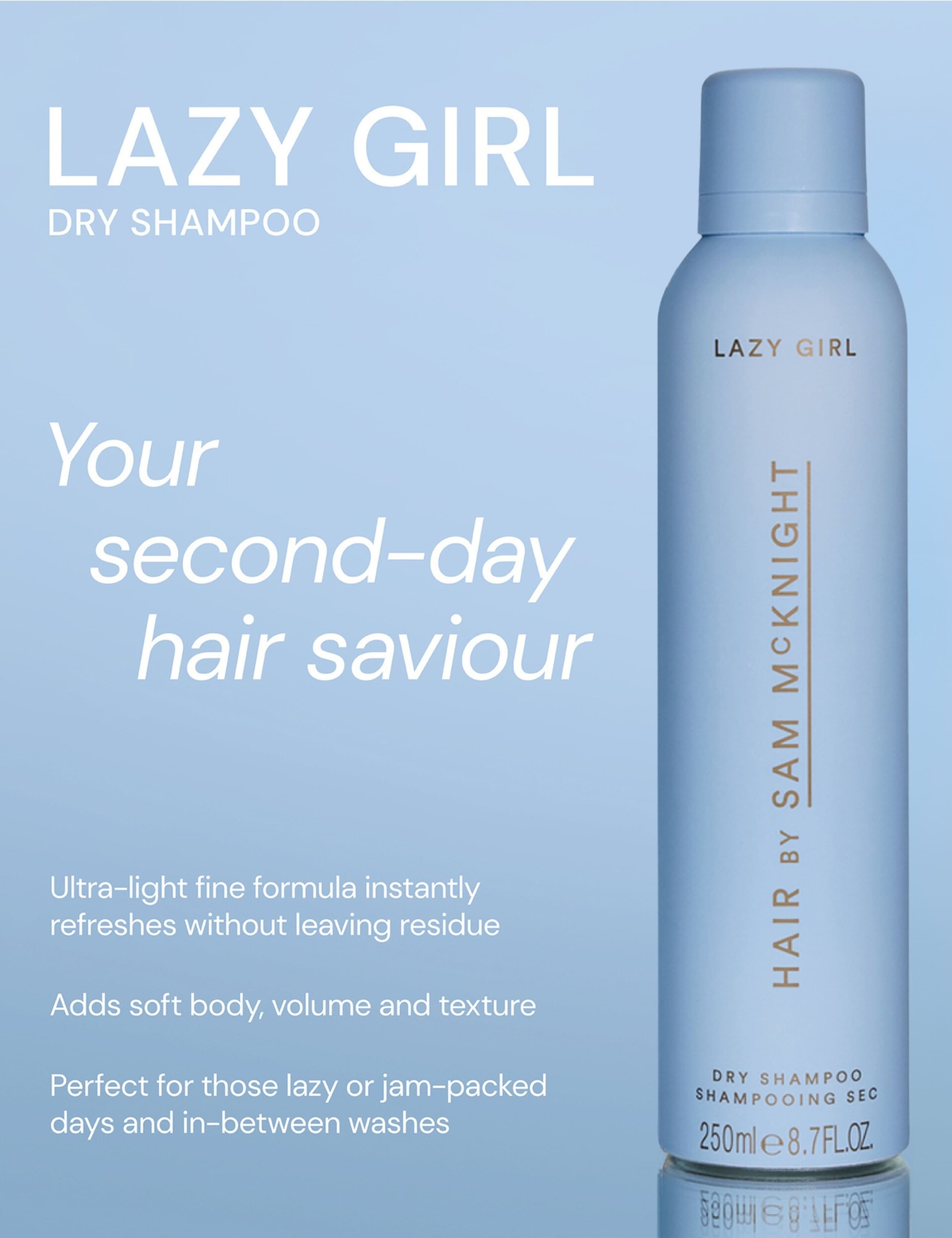 Lazy Girl Dry Shampoo 250ml 6 of 7