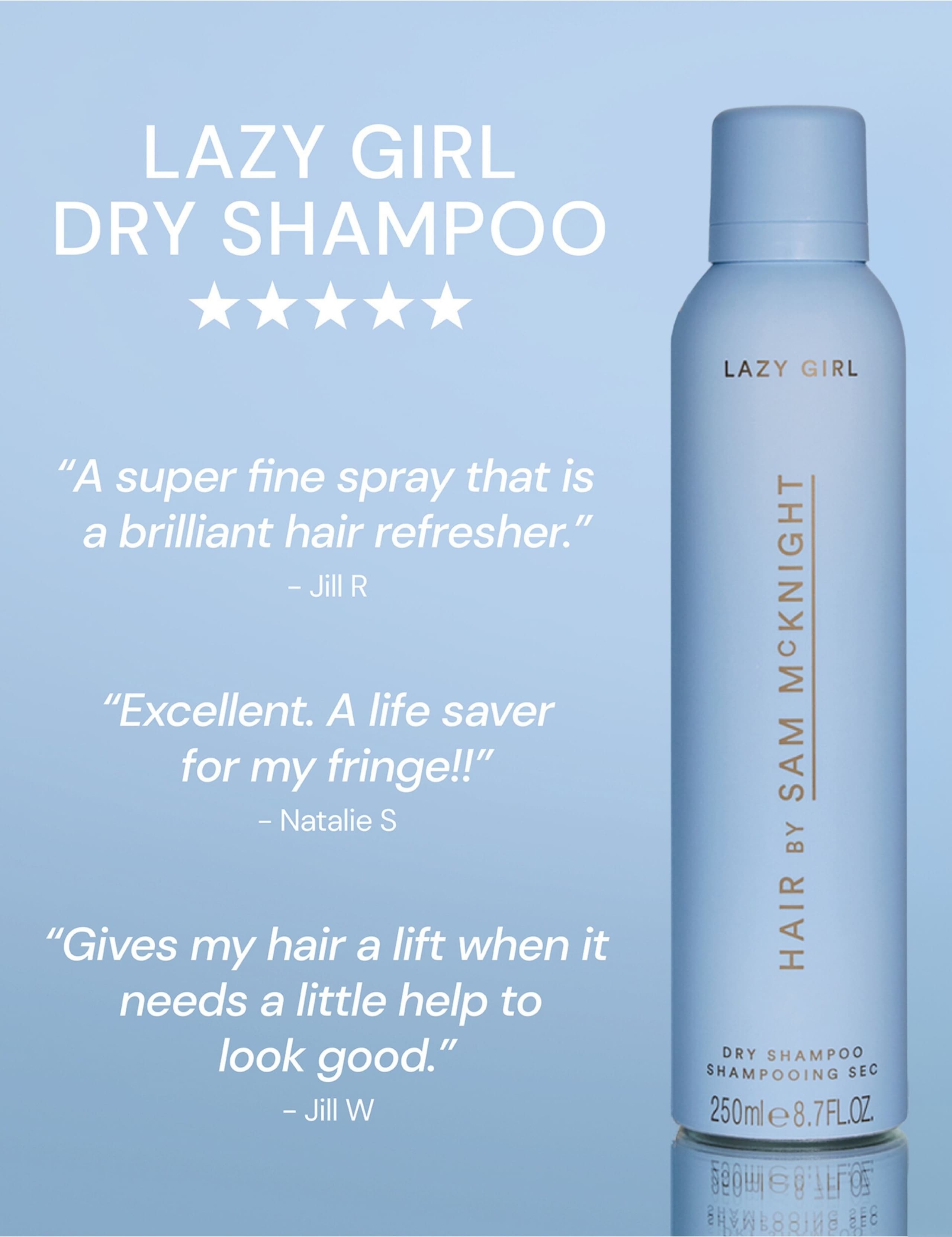 Lazy Girl Dry Shampoo 250ml 7 of 7