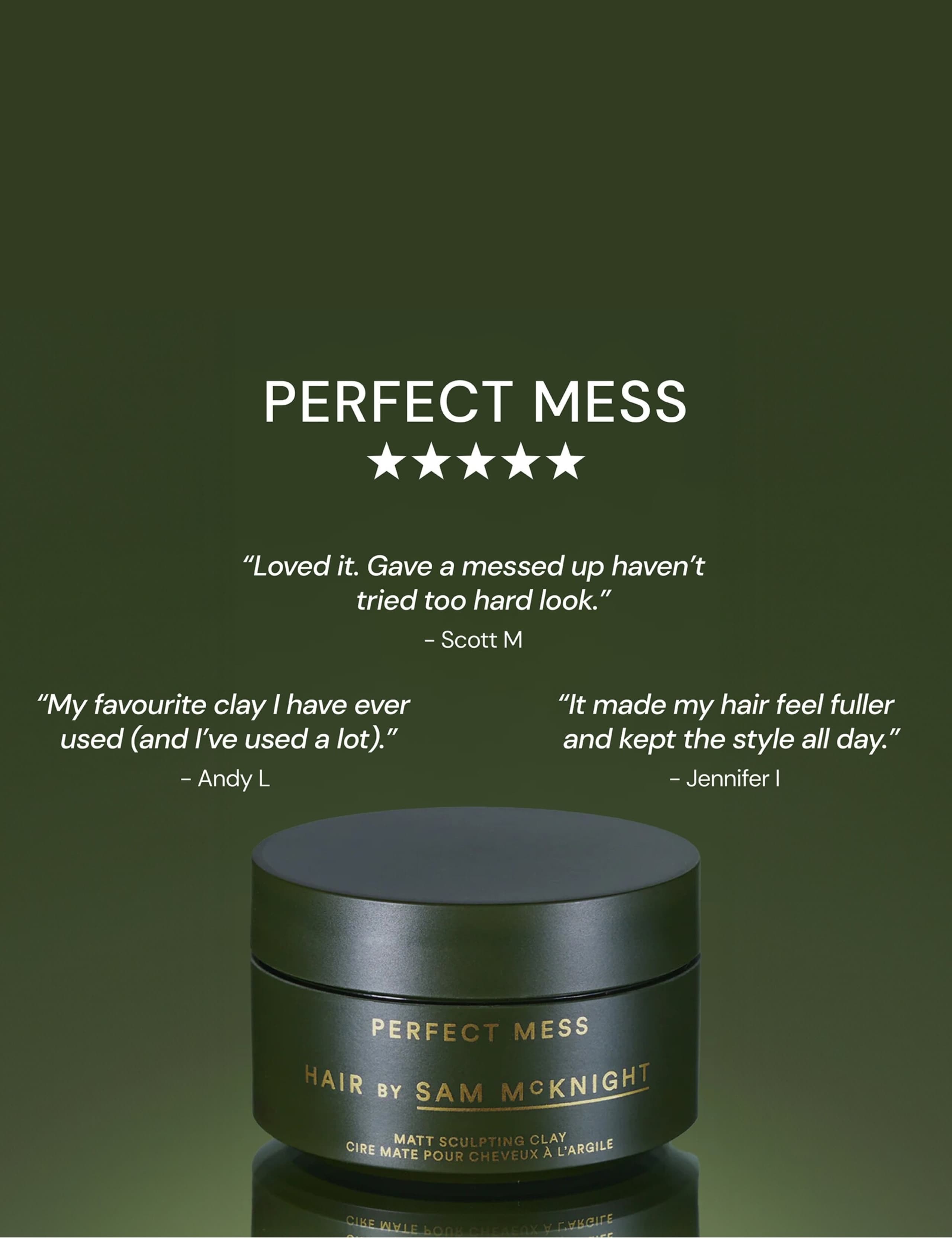 Perfect Mess Matt Sculpting Clay 50ml 9 of 9
