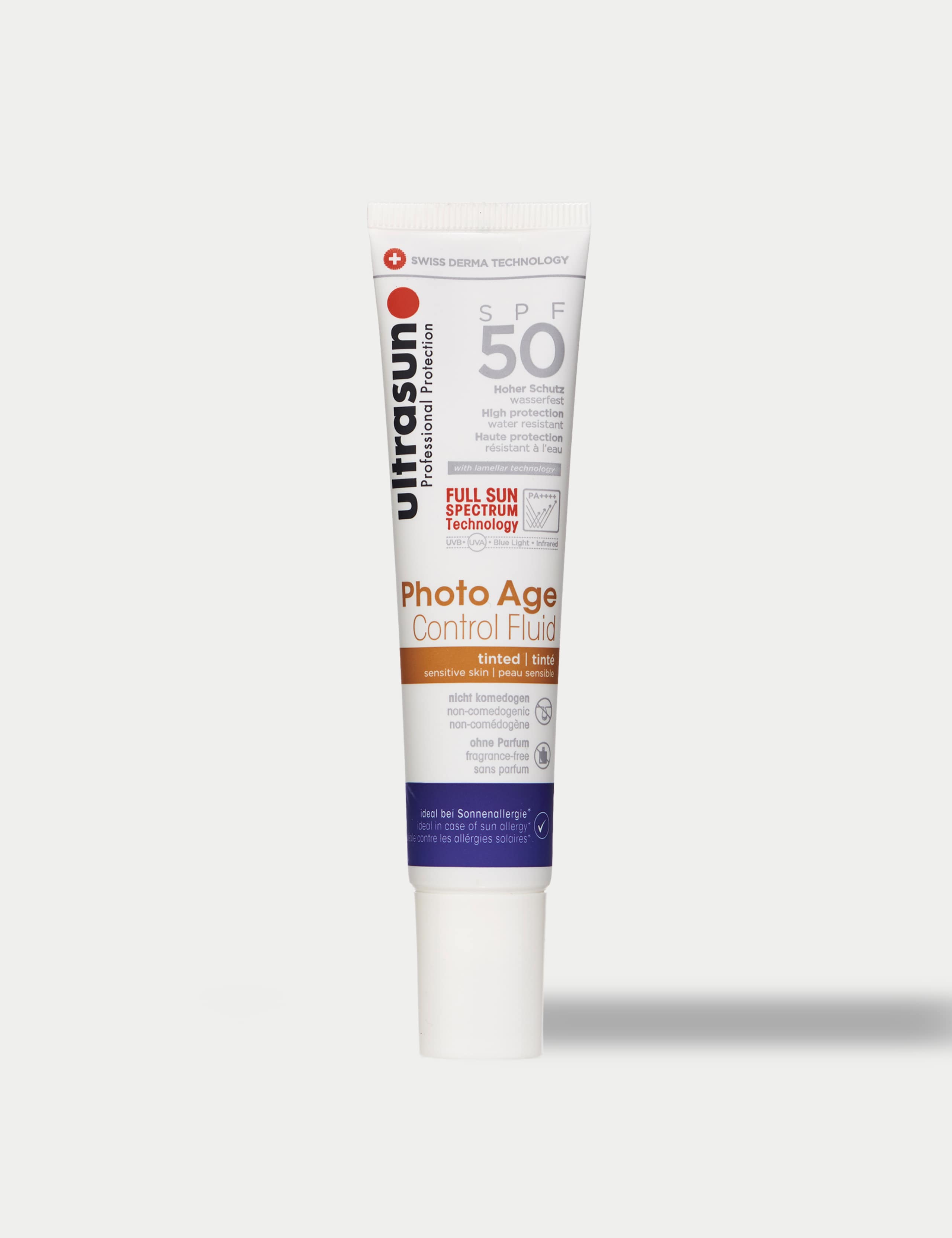 Ultrasun Photo Age Control Fluid Tinted SPF50 40ml 1 of 3