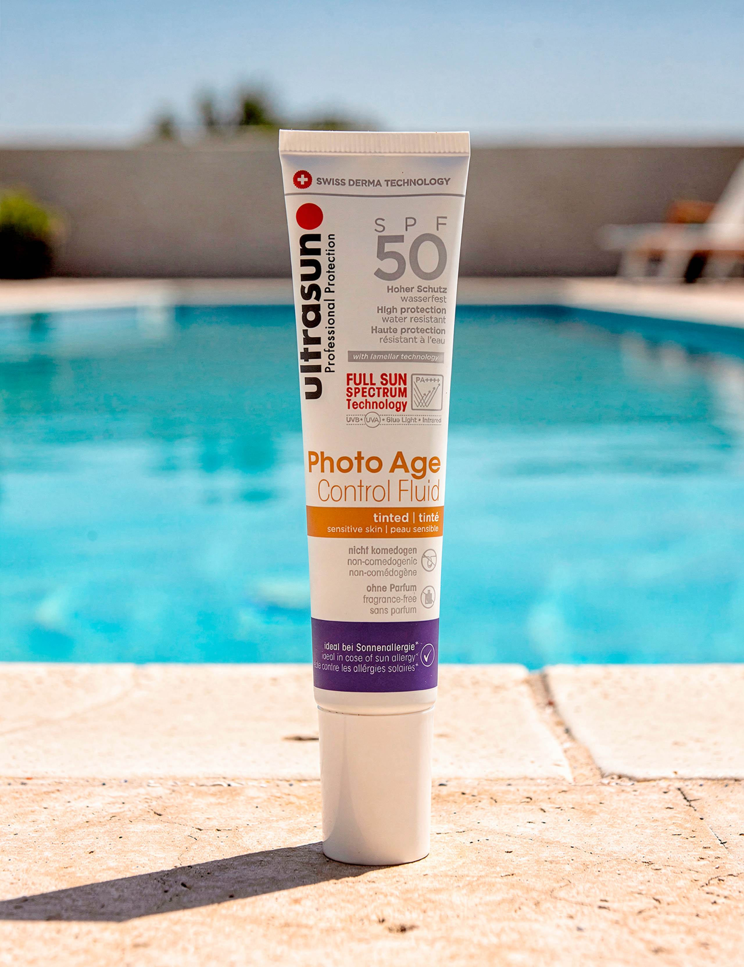 Ultrasun Photo Age Control Fluid Tinted SPF50 40ml 3 of 3