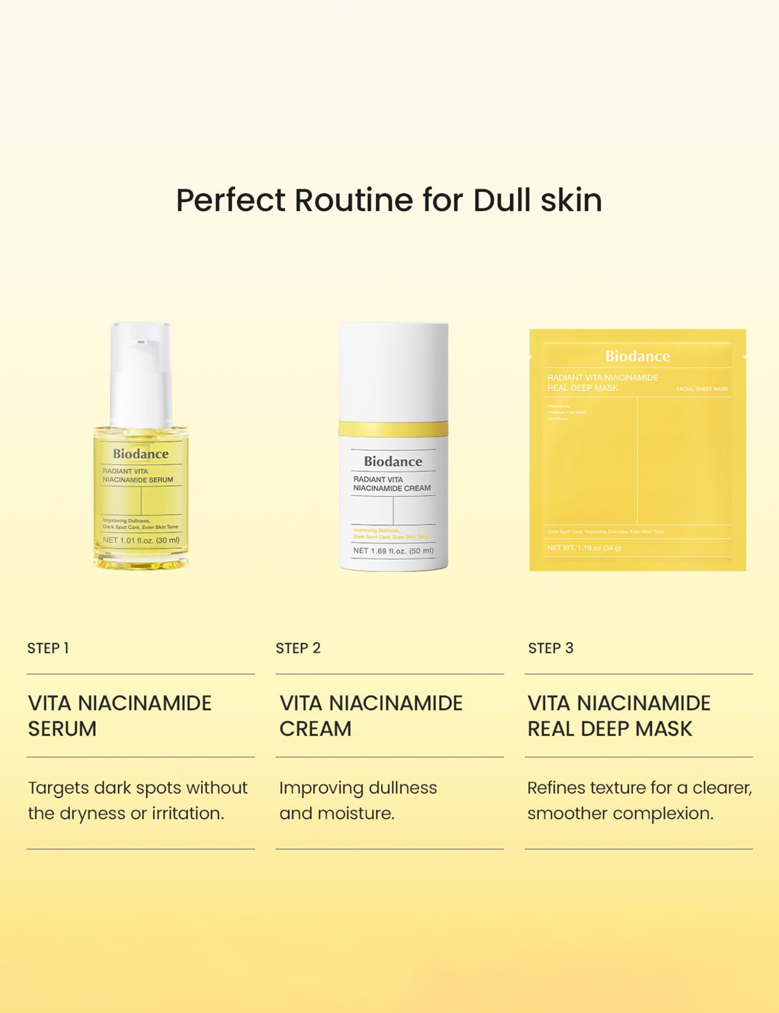 BIODANCE Radiant Vita Niacinamide Cream 50ml 6 of 6
