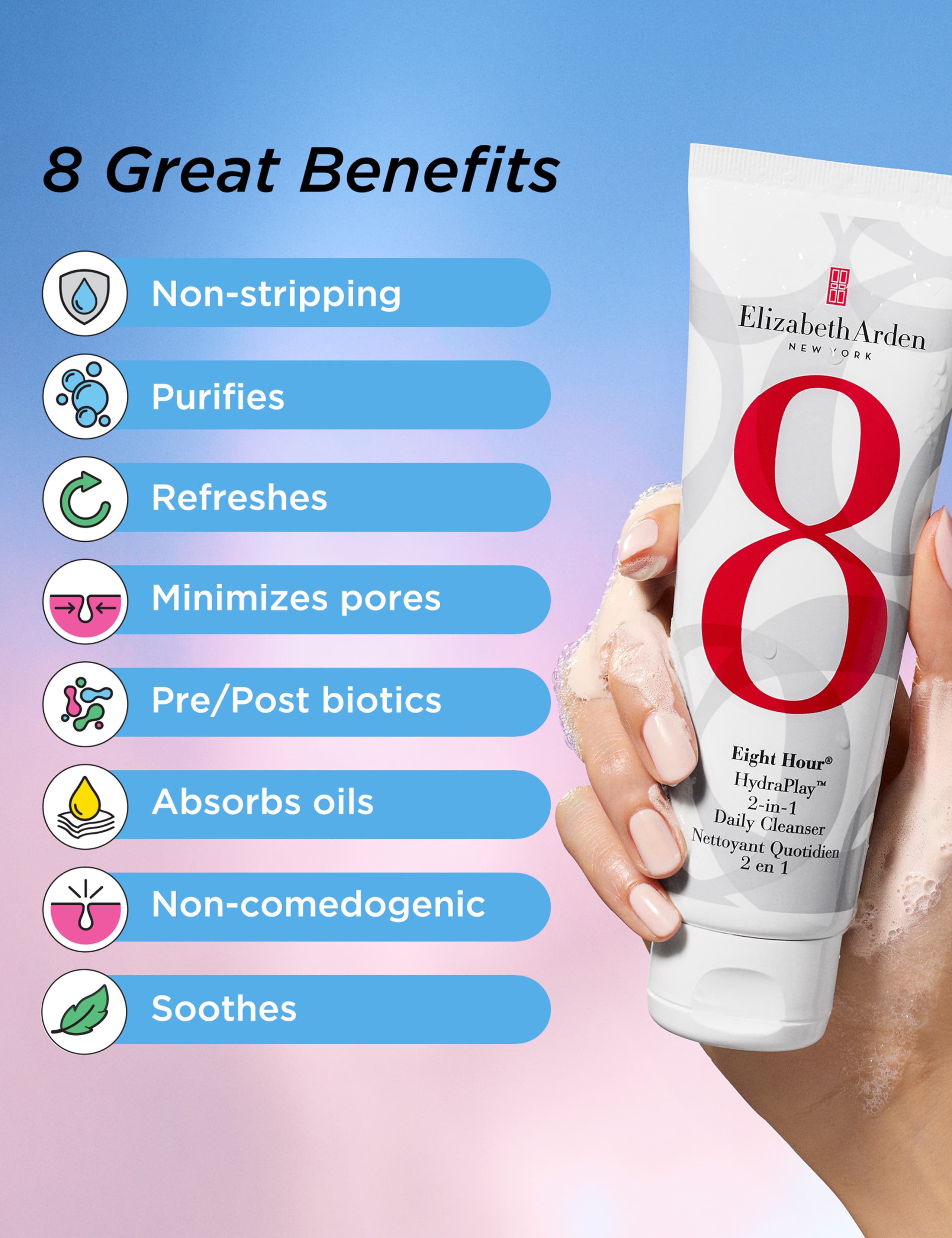 HydraPlay™ Transforming Texture Cleanser 125ml 5 of 9