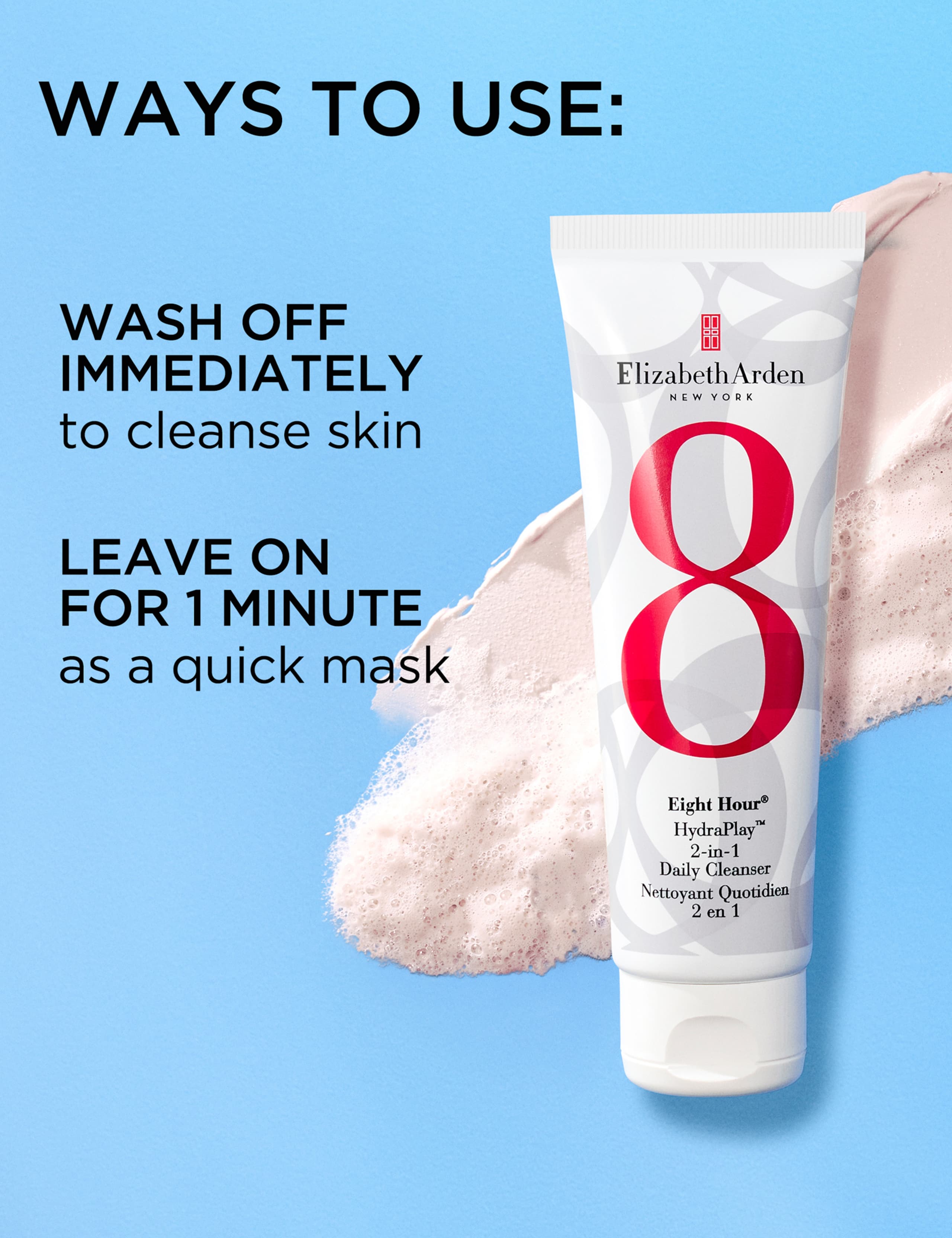 HydraPlay™ Transforming Texture Cleanser 125ml 7 of 9