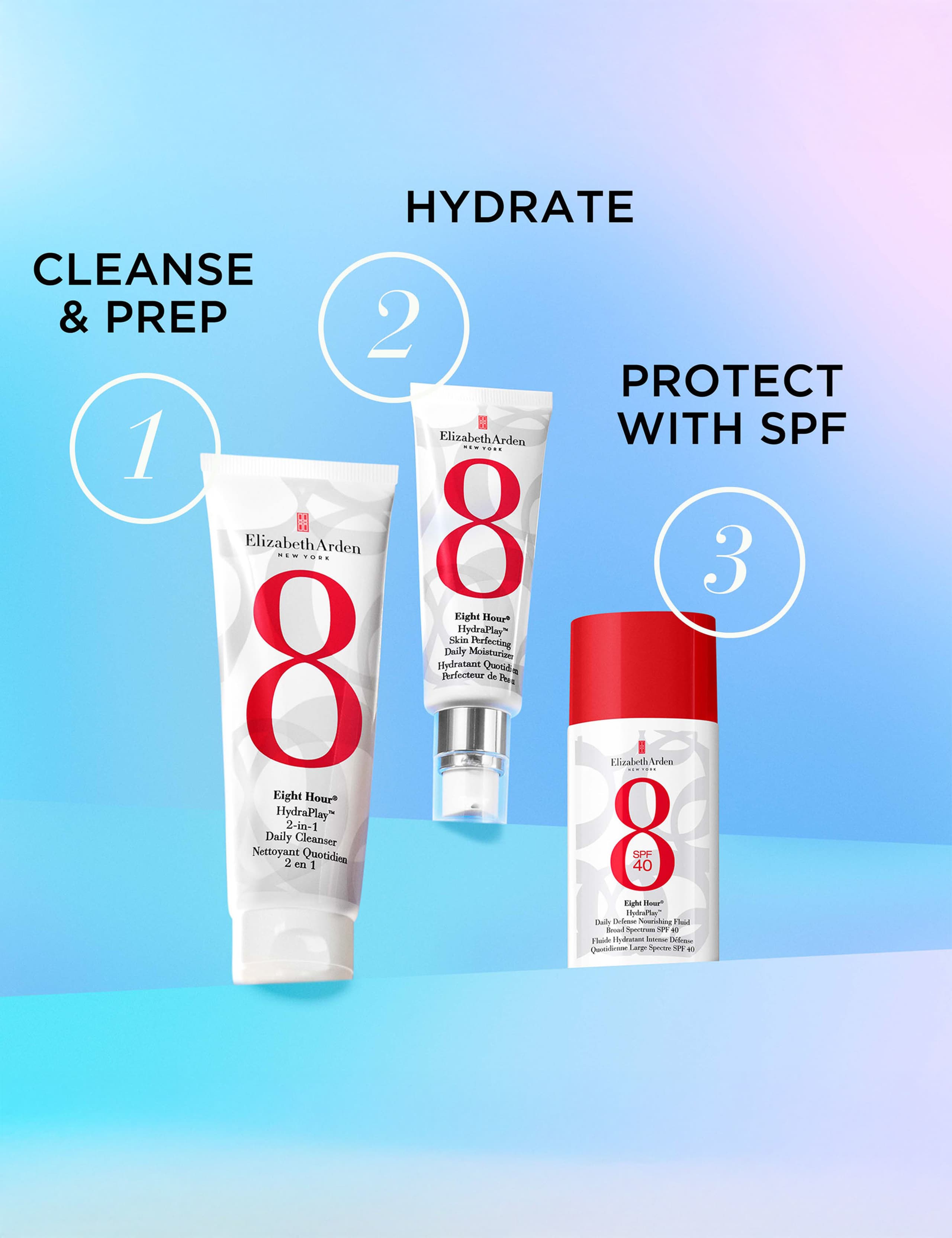 HydraPlay™ UVA/UVB Sunscreen Fluid SPF 40 50 ml 8 of 8