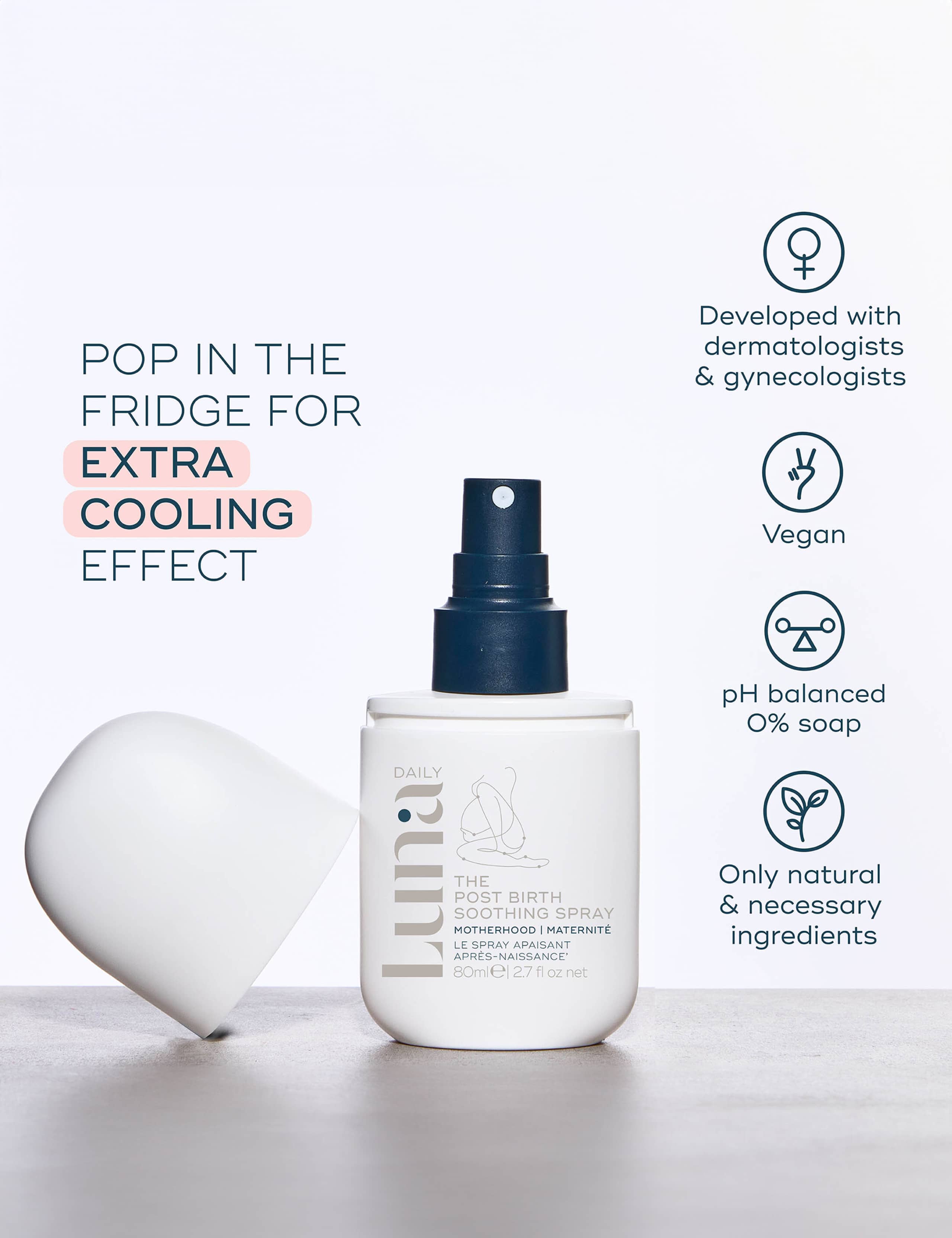 The Post Birth Soothing Spray With Aloe 80ml 4 of 8