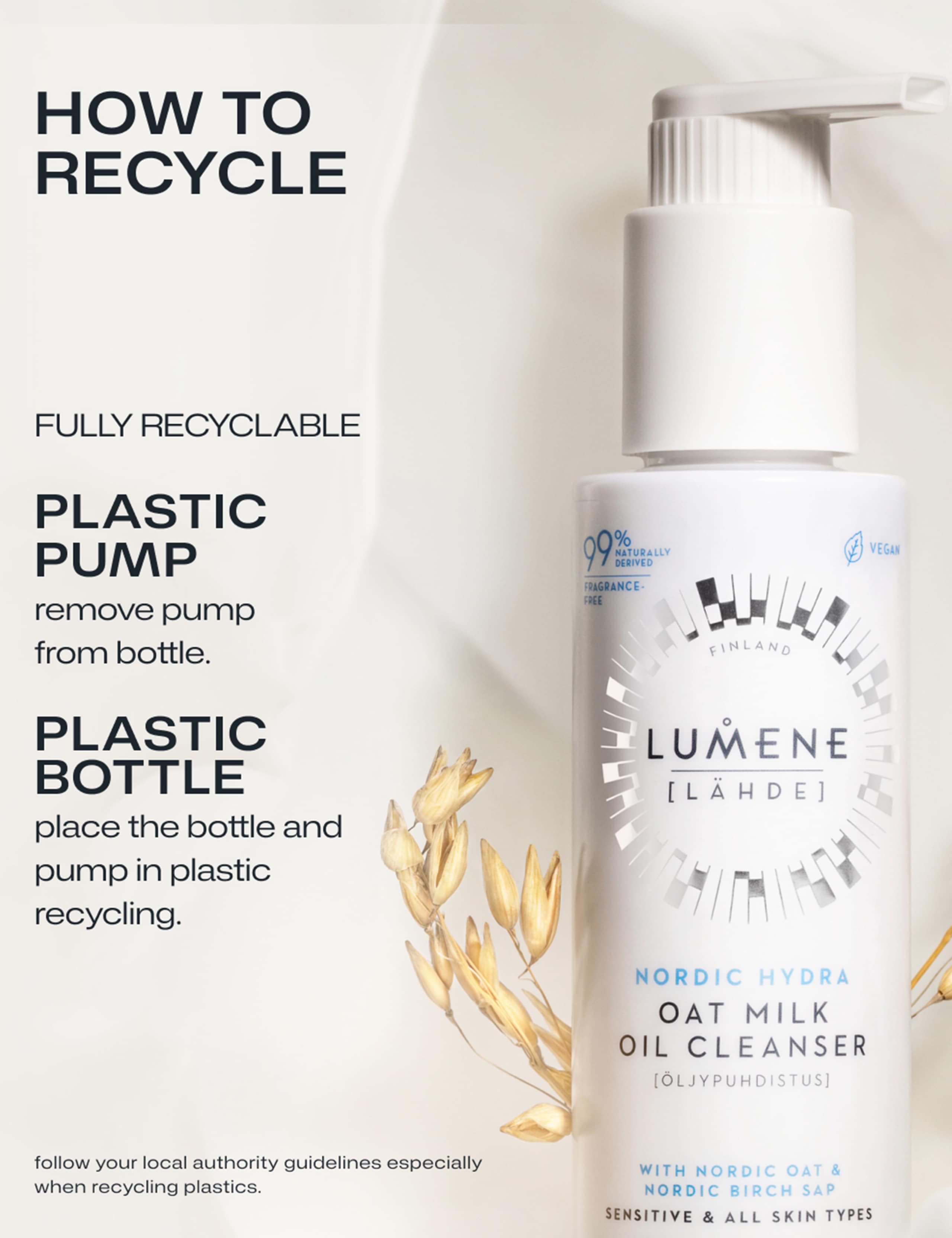 Nordic Hydra [Lähde] Oat Milk Oil Cleanser 150ml 5 of 6