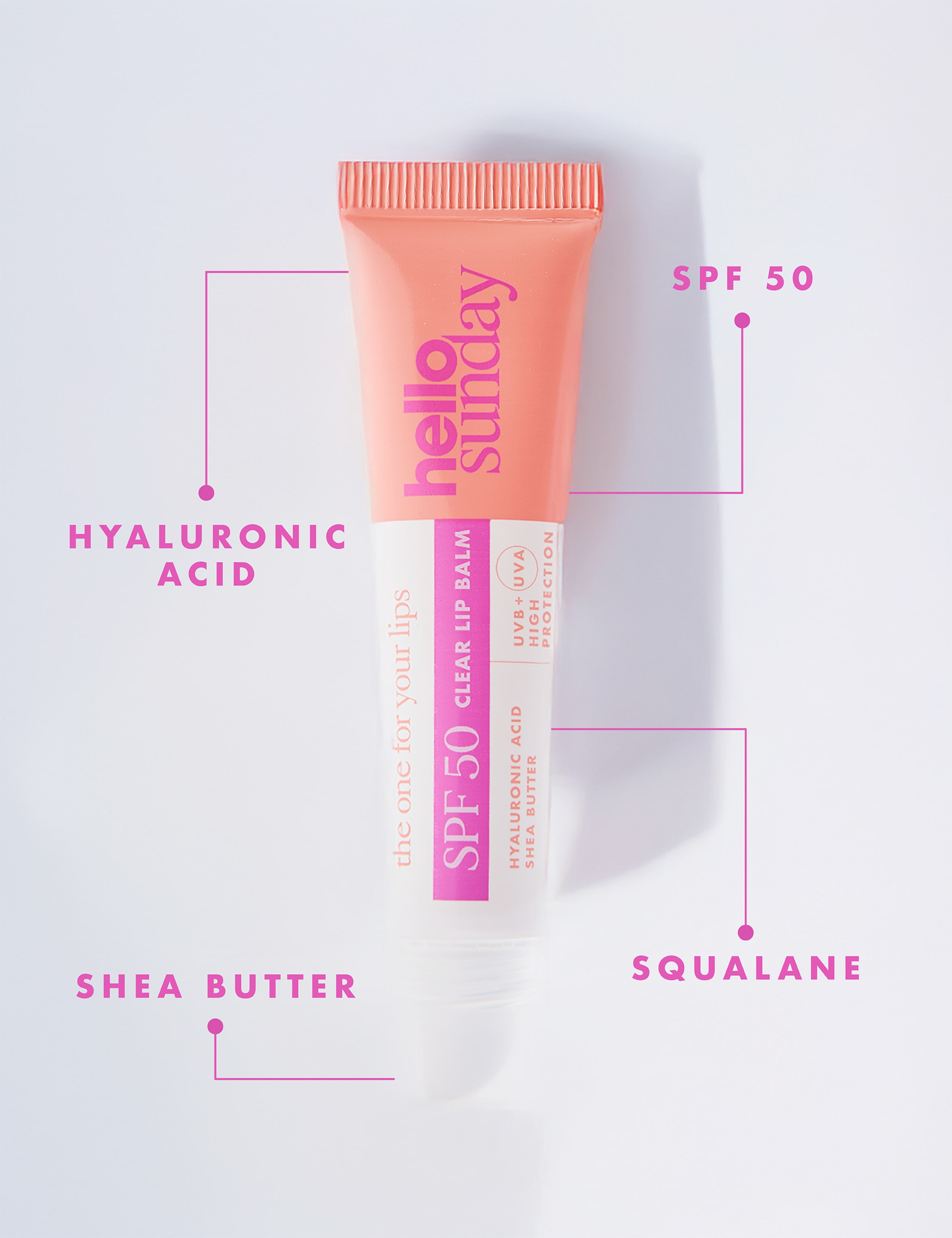 The One For Your Lips - Clear Lip Balm SPF 50 15ml 4 of 6